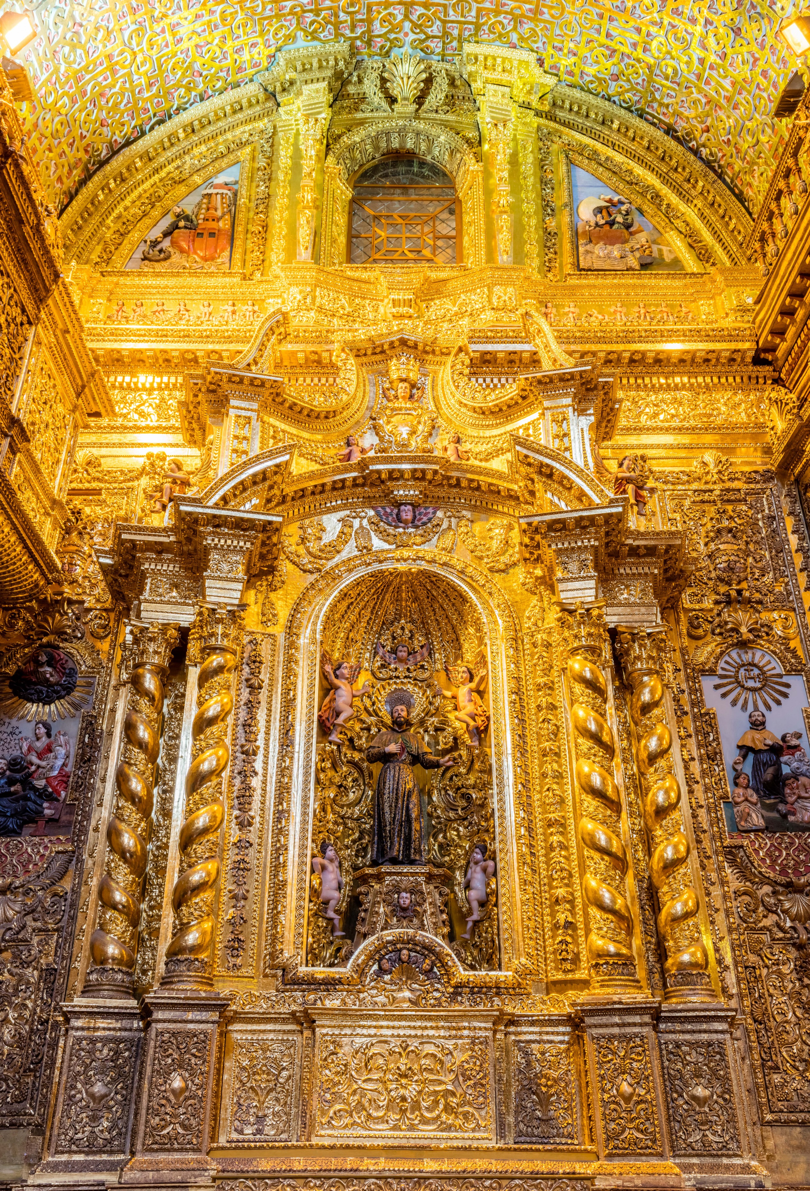 Iglesia de La Compañía, Quito, Ecuador, 2015-07-22, DD 134-136 HDR