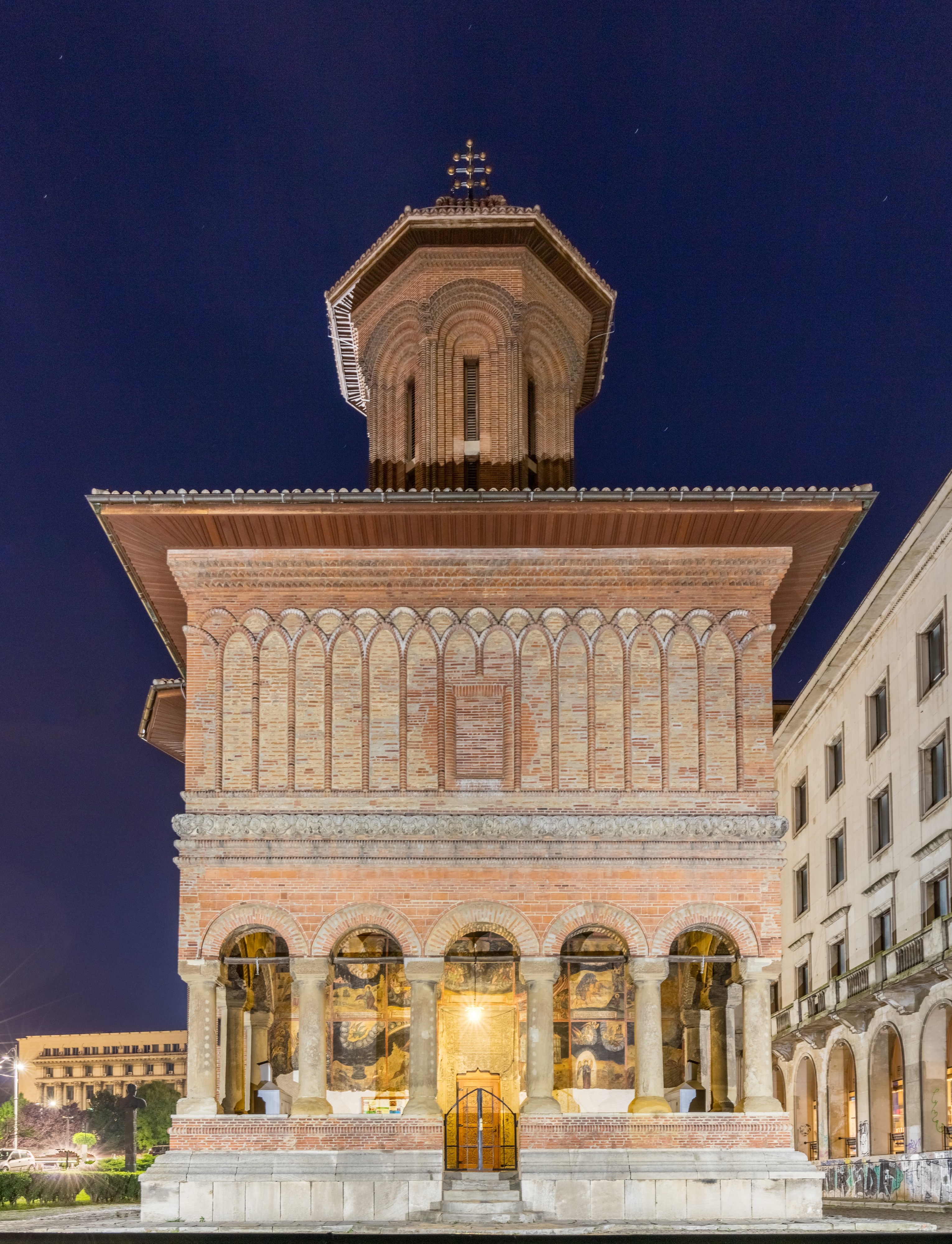 Iglesia Kretzulescu, Bucarest, Rumanía, 2016-05-29, DD 94-96 HDR