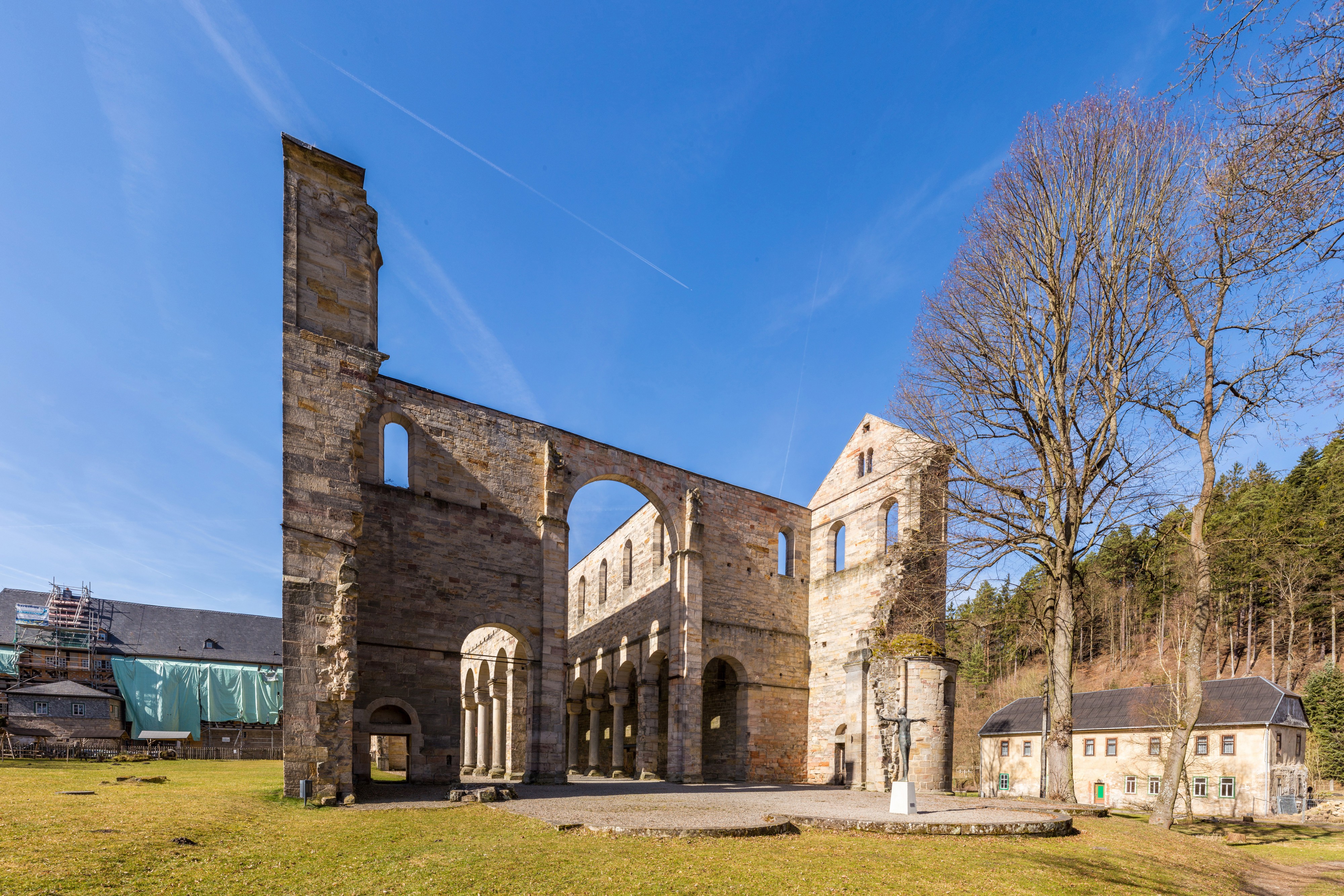 Kloster Paulinzella, Thüringen, 170316, ako (4)