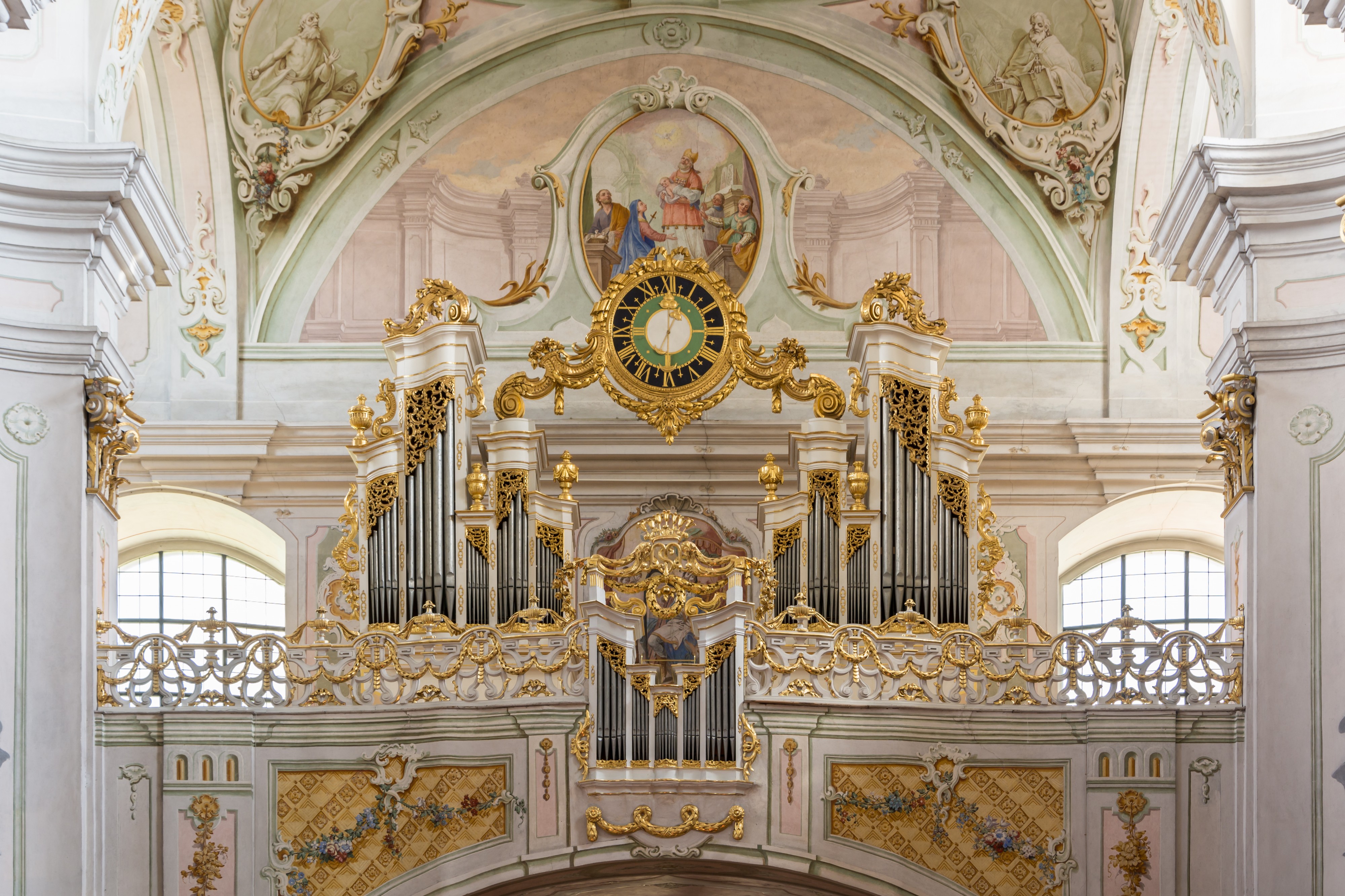 Maria Langegg Klosterkirche Orgel 01