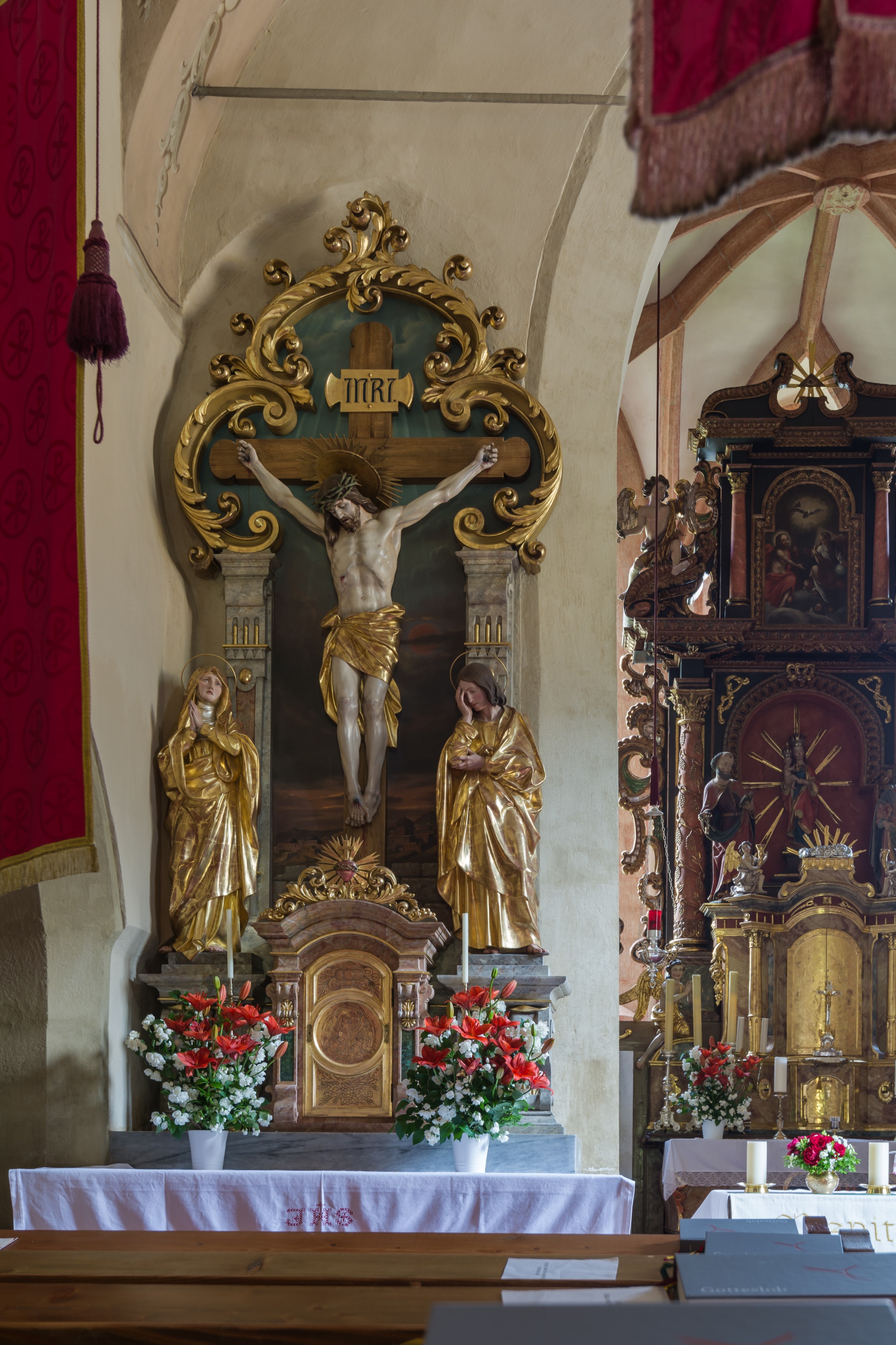 Maria Lankowitz Salla Pfarrkirche linker Seitenaltar