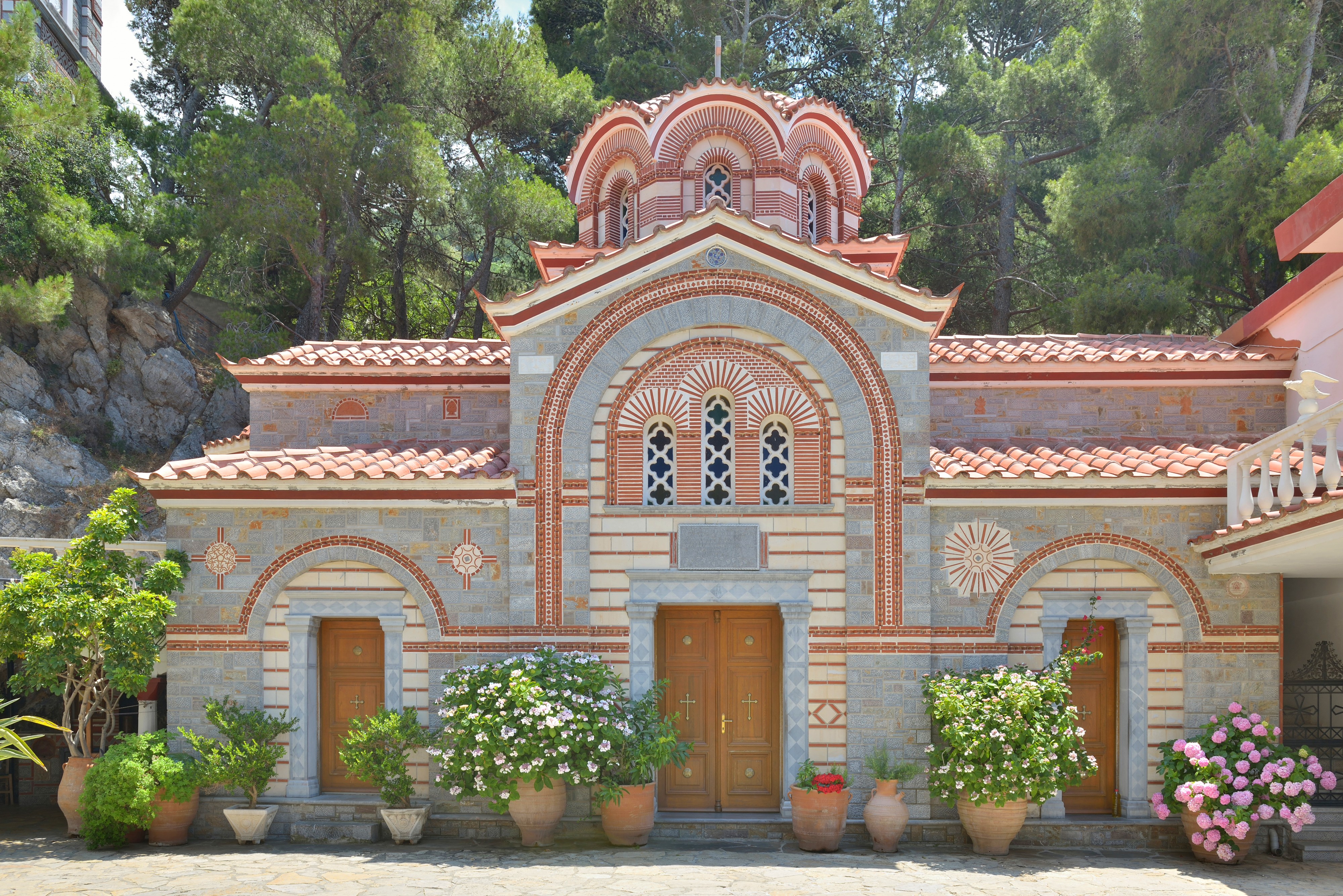Monastery of Saint George Selinari Crete museum