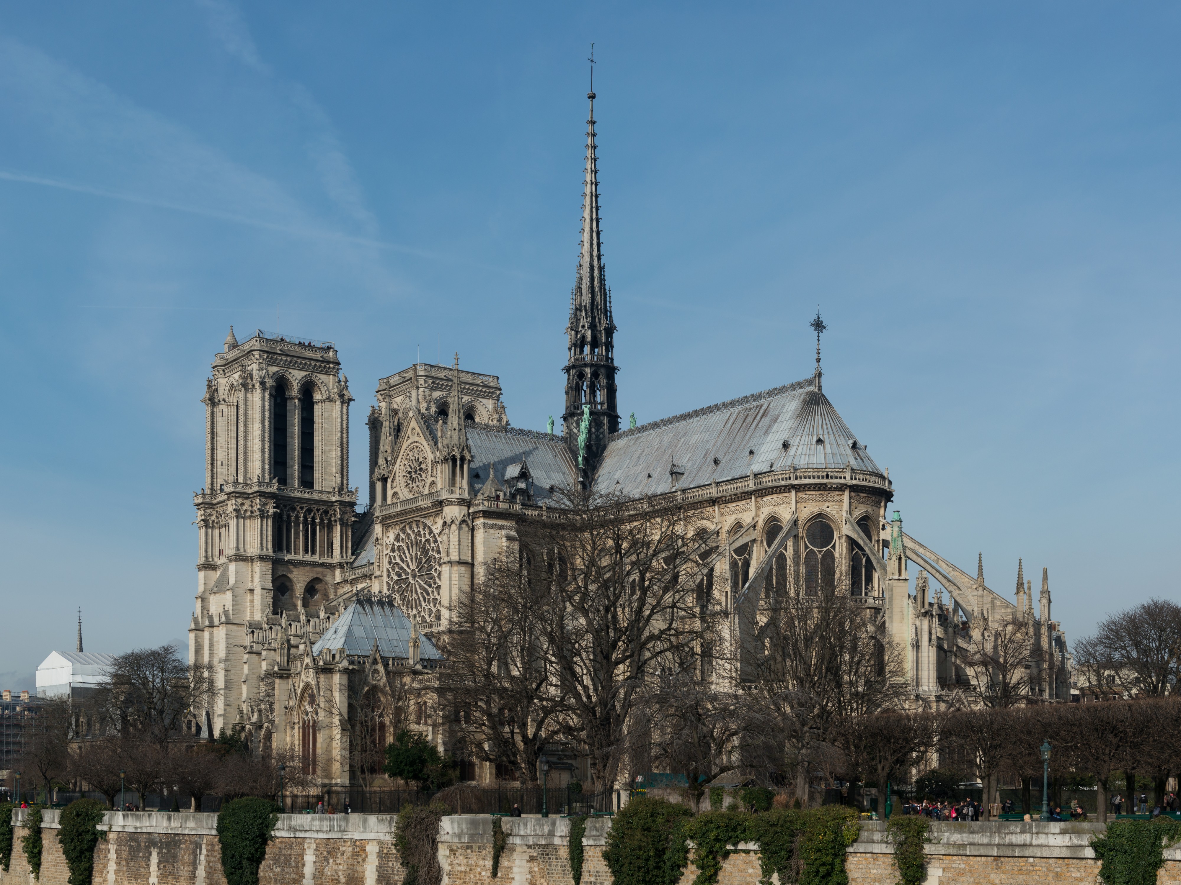 Notre-Dame de Paris, South view 20140131 1