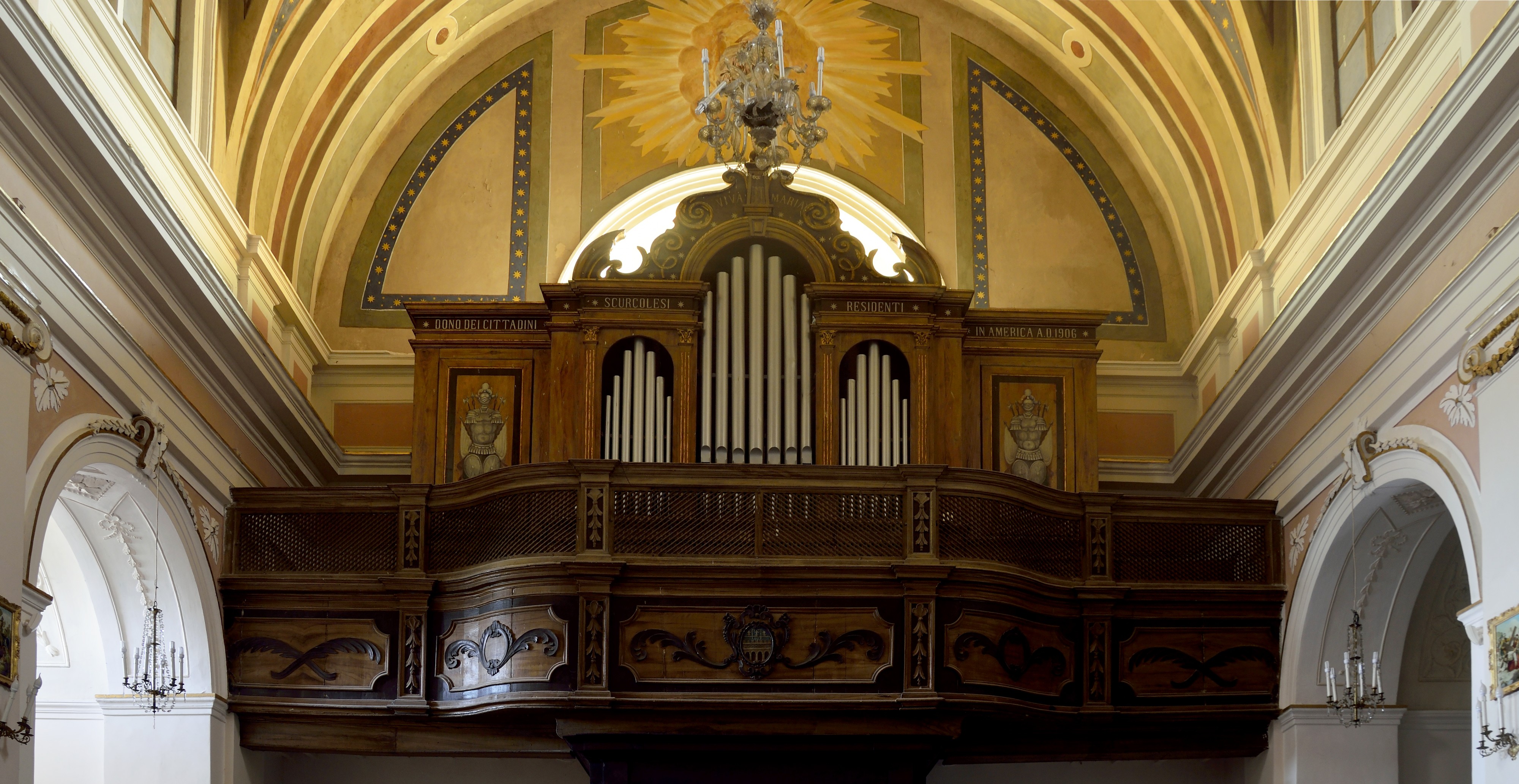 Pipe Organ of Chiesa di Santa Maria della Vittoria (Scurcola Marsicana)
