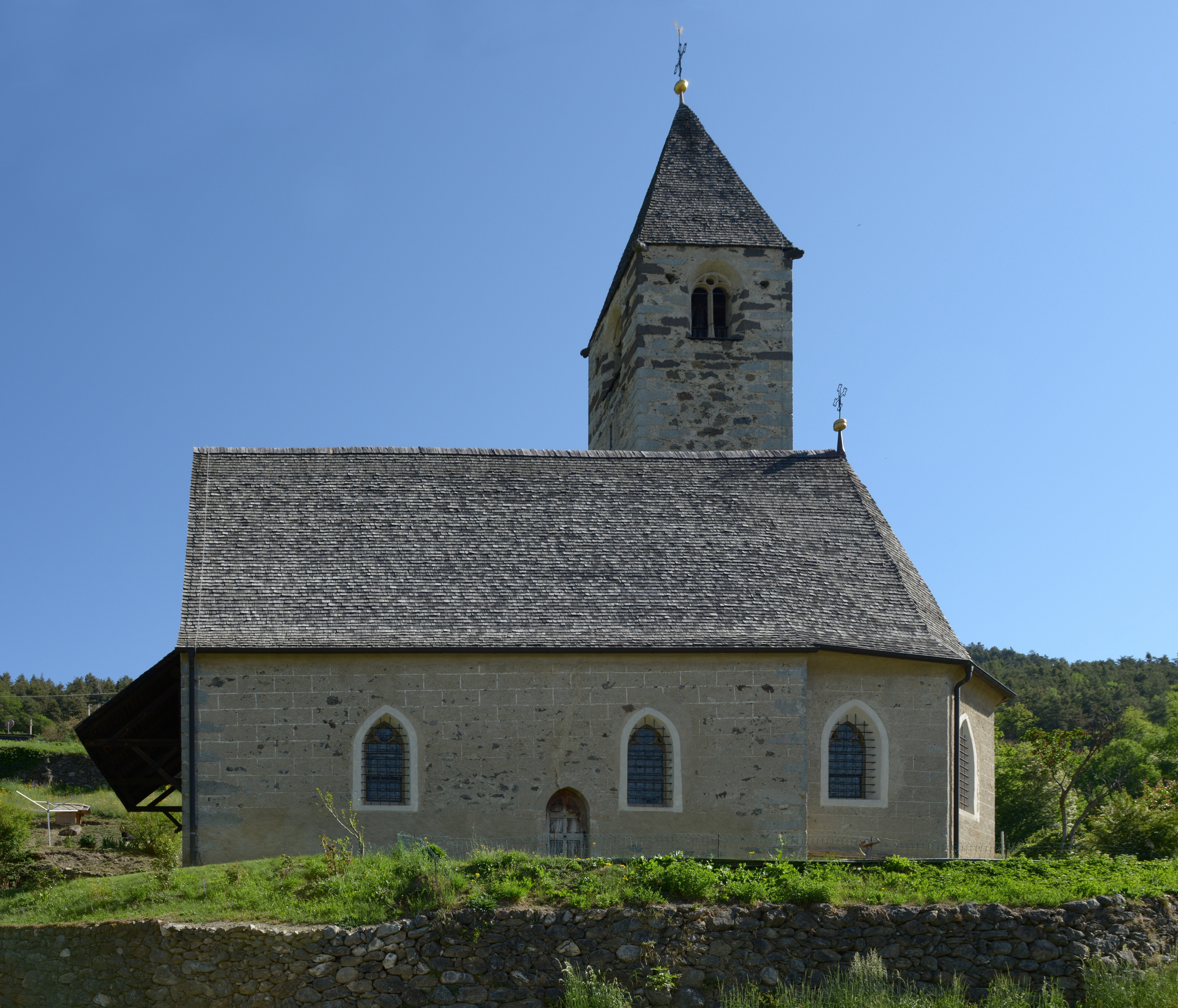 Saint Catherine church in Lajener Ried 3