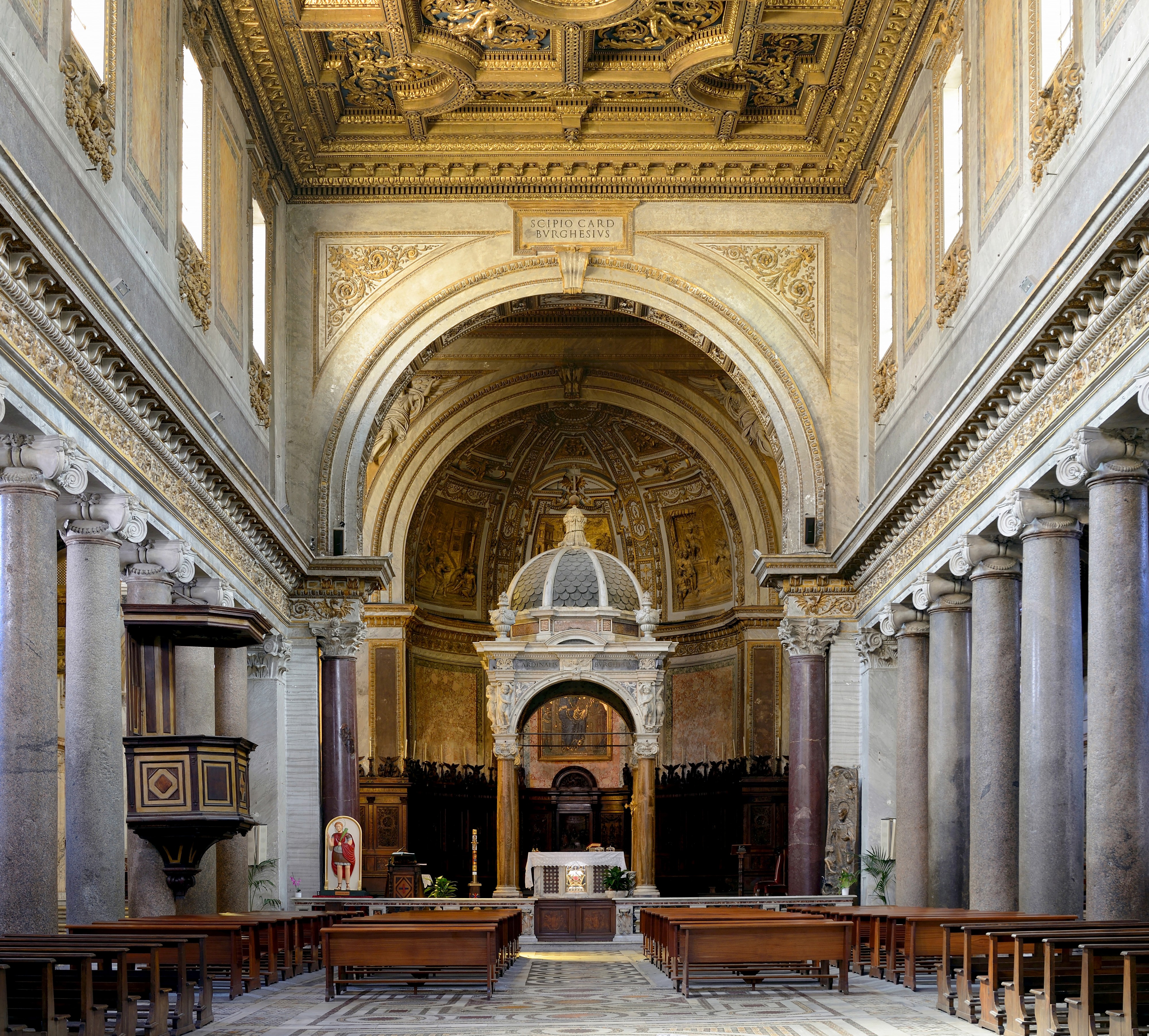 San Crisogono (Rome) - Interior