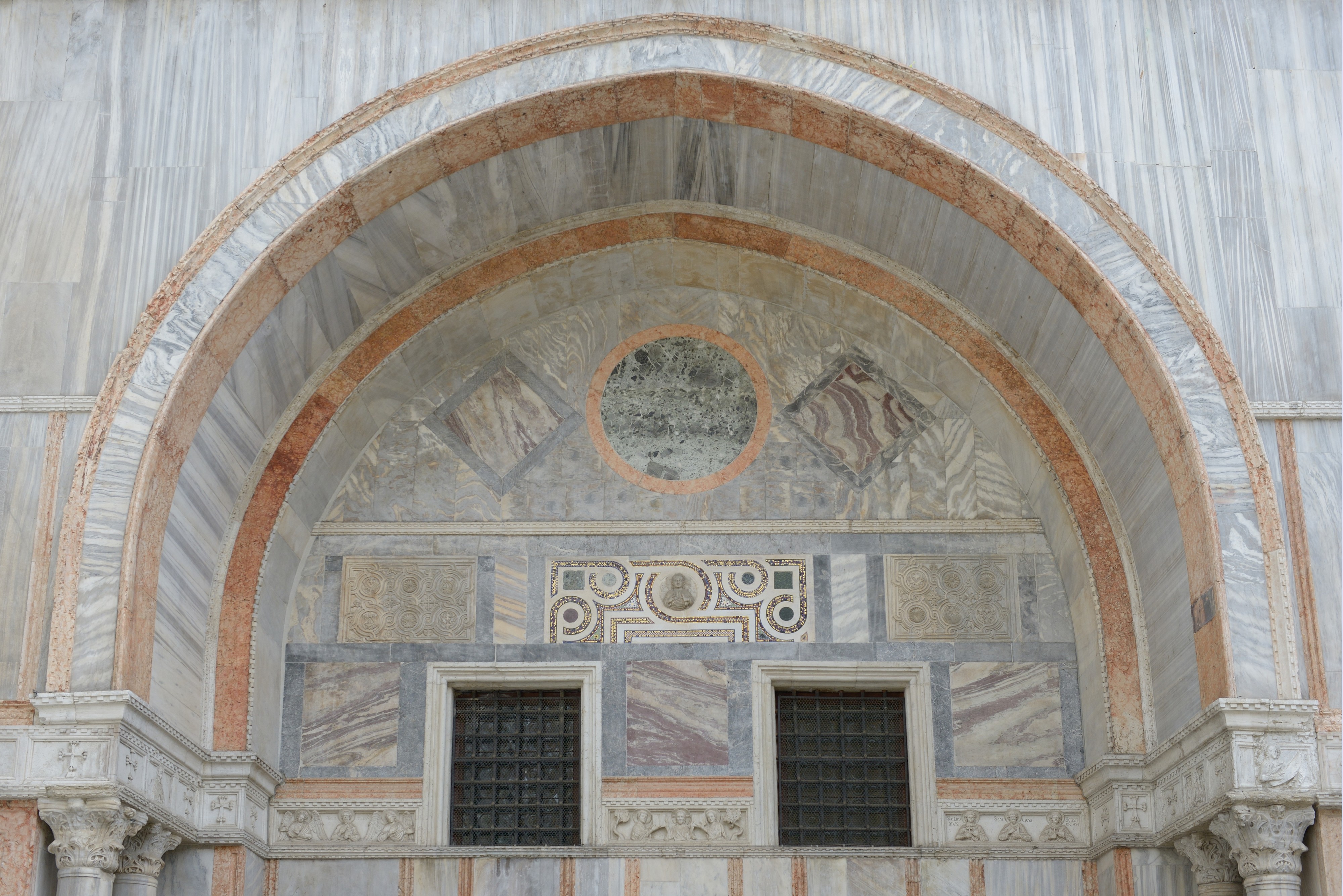 San Marco Venezia facciata nord arcata