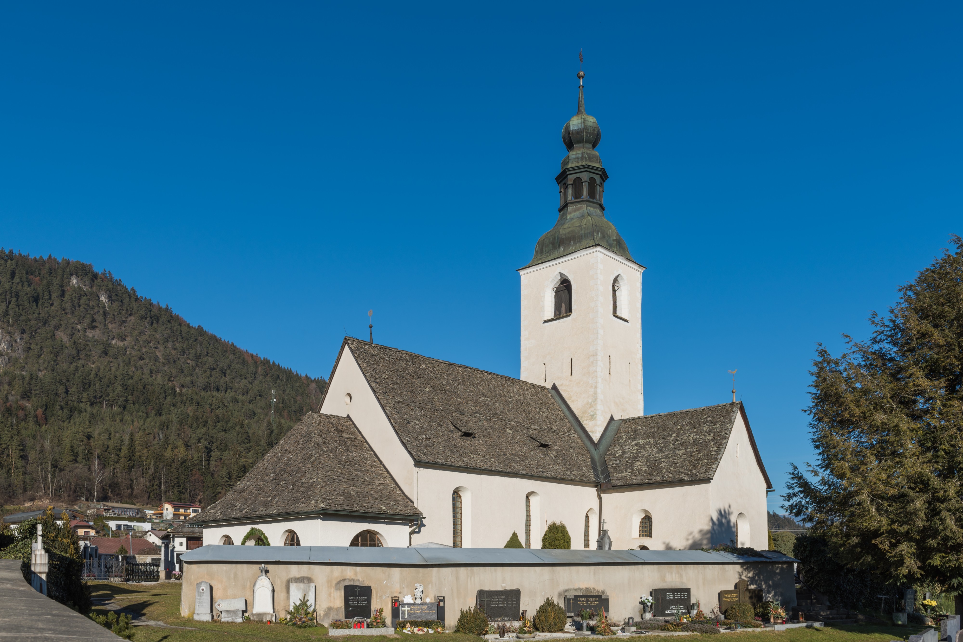 Sankt Georgen am Laengsee Launsdorf 1 Pfarrkirche Mariae Himmelfahrt 02122015 9381