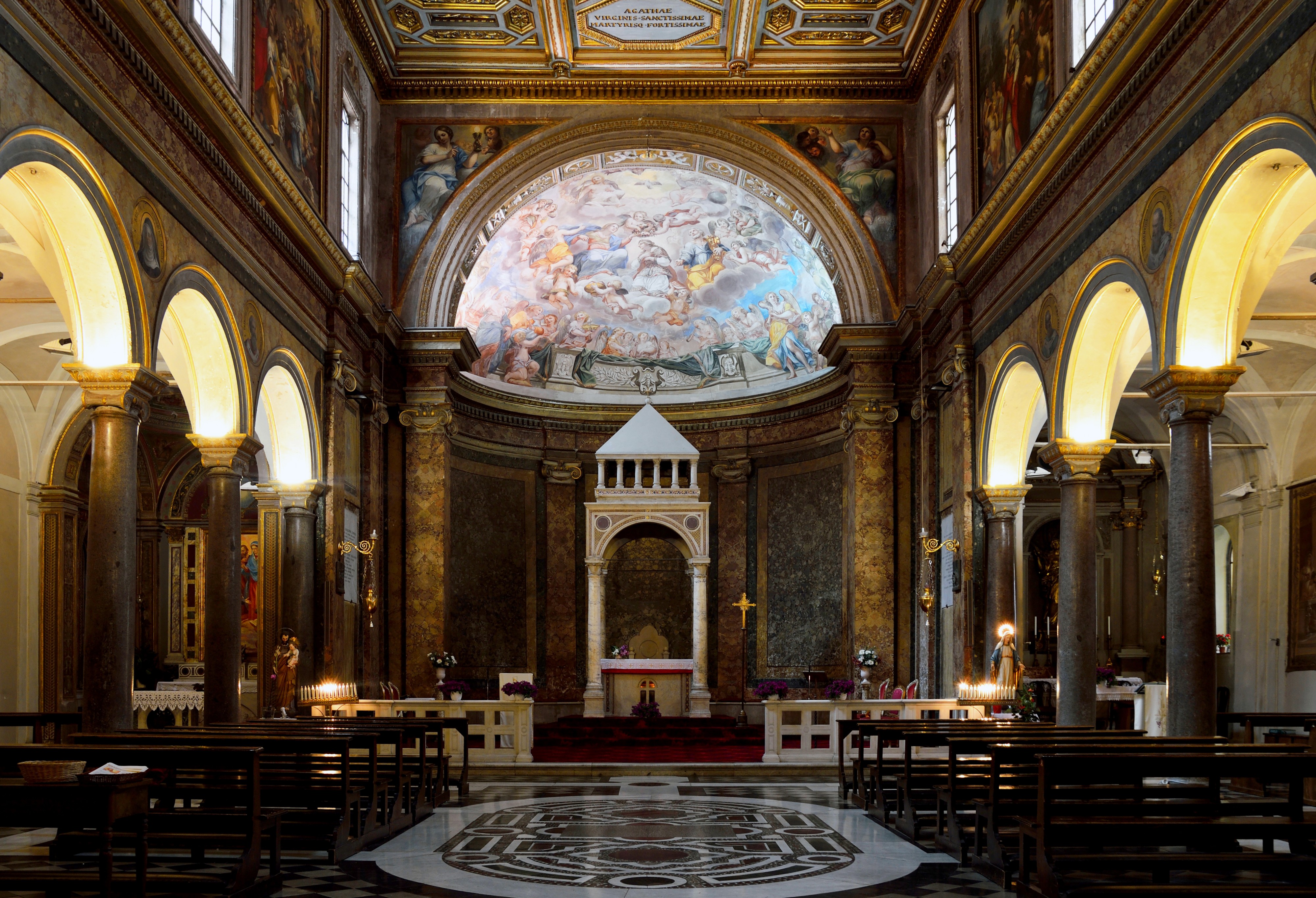 Sant'Agata dei Goti (Rome) - Interior