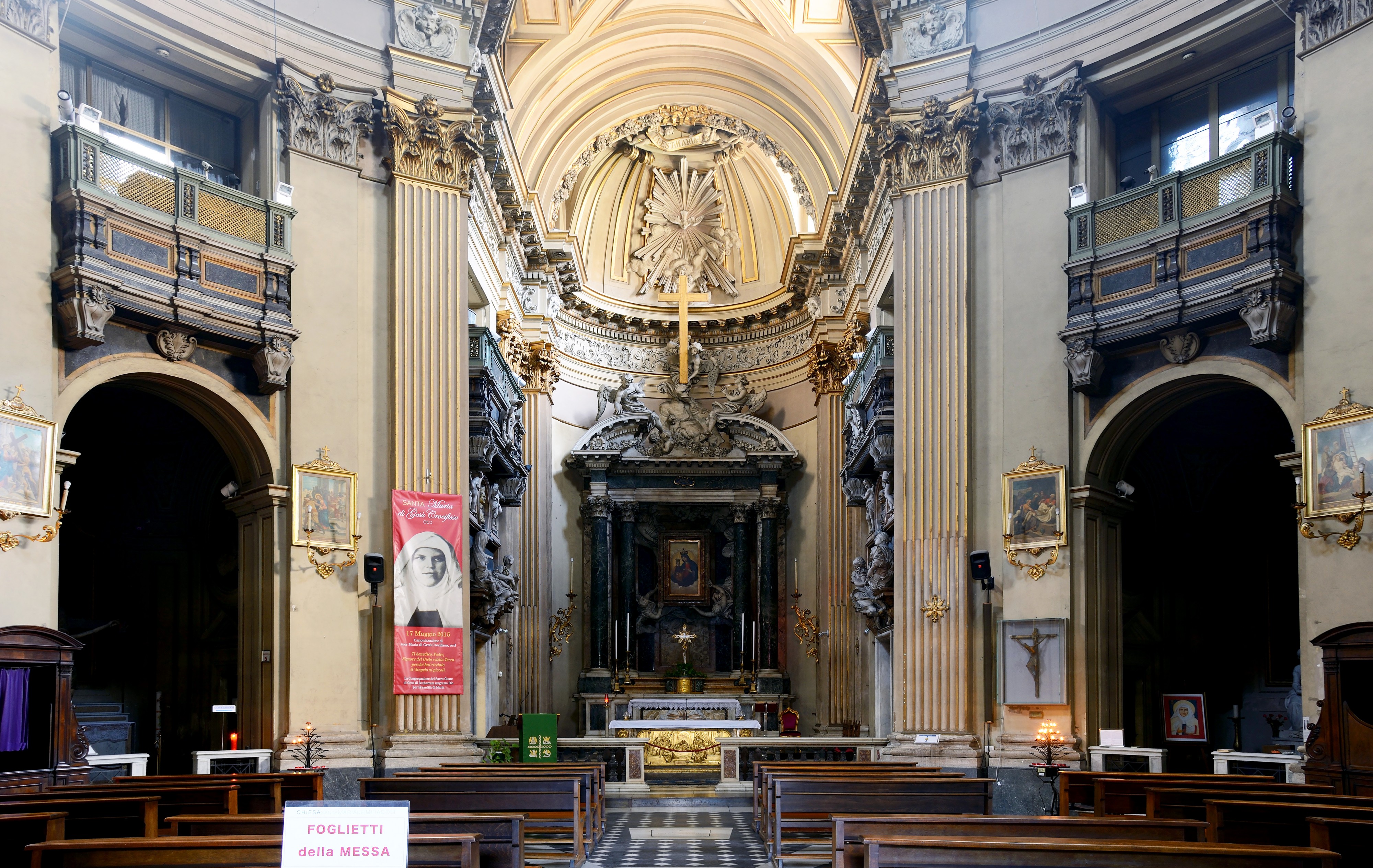 Santa Maria dei Miracoli (Rome) - Interior