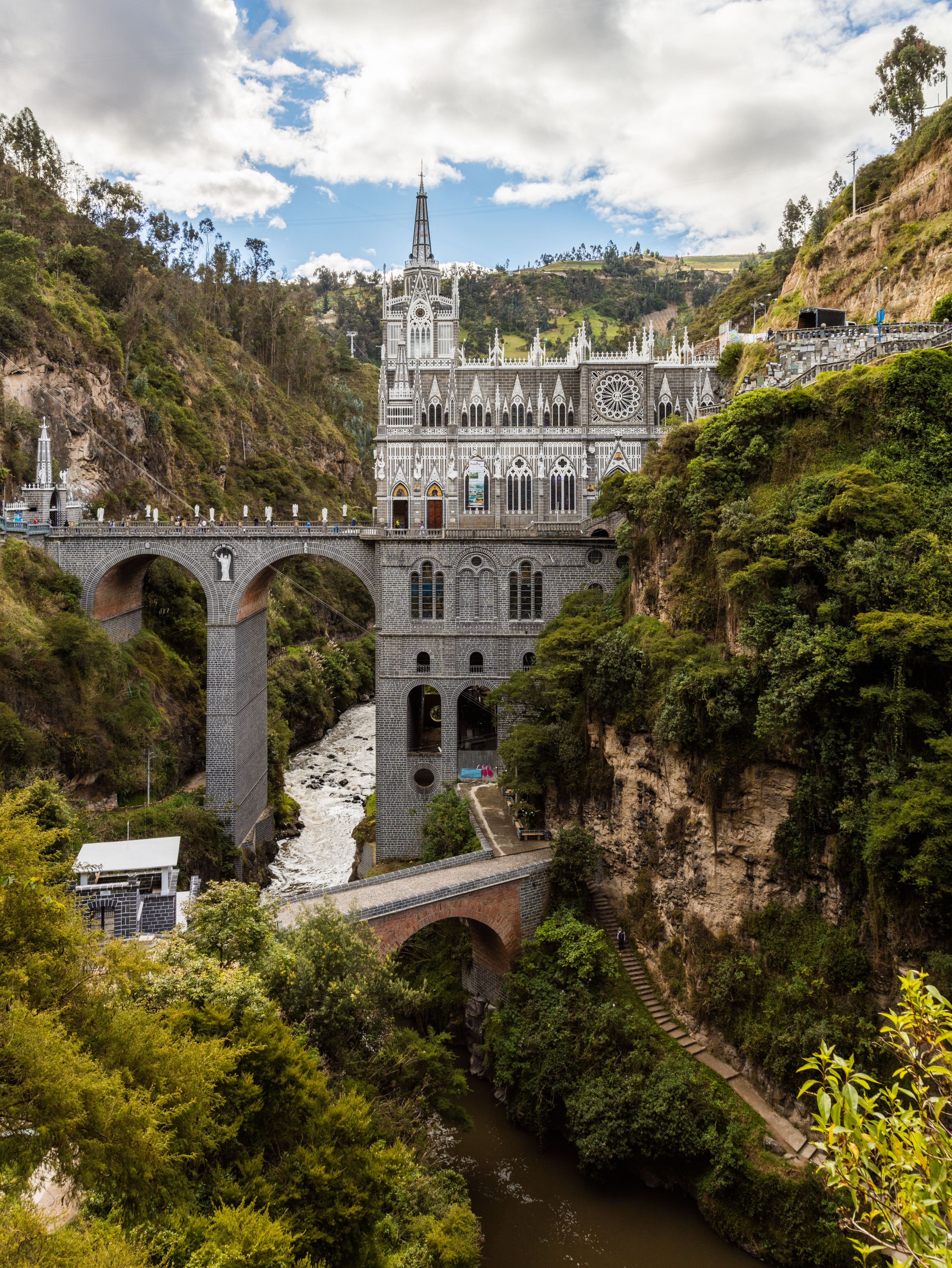 Santuario de Las Lajas, Ipiales, Colombia, 2015-07-21, DD 26-27 HDR