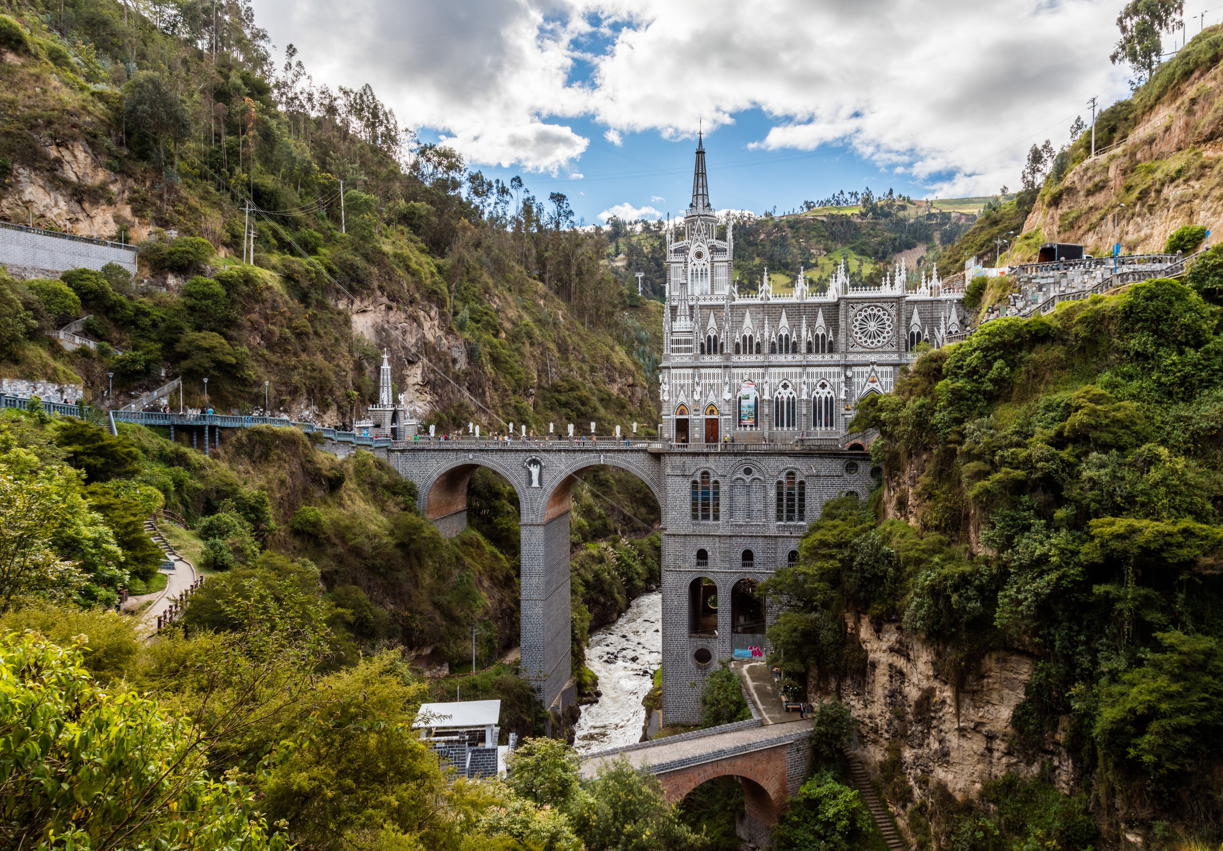 Santuario de Las Lajas, Ipiales, Colombia, 2015-07-21, DD 24-25 HDR