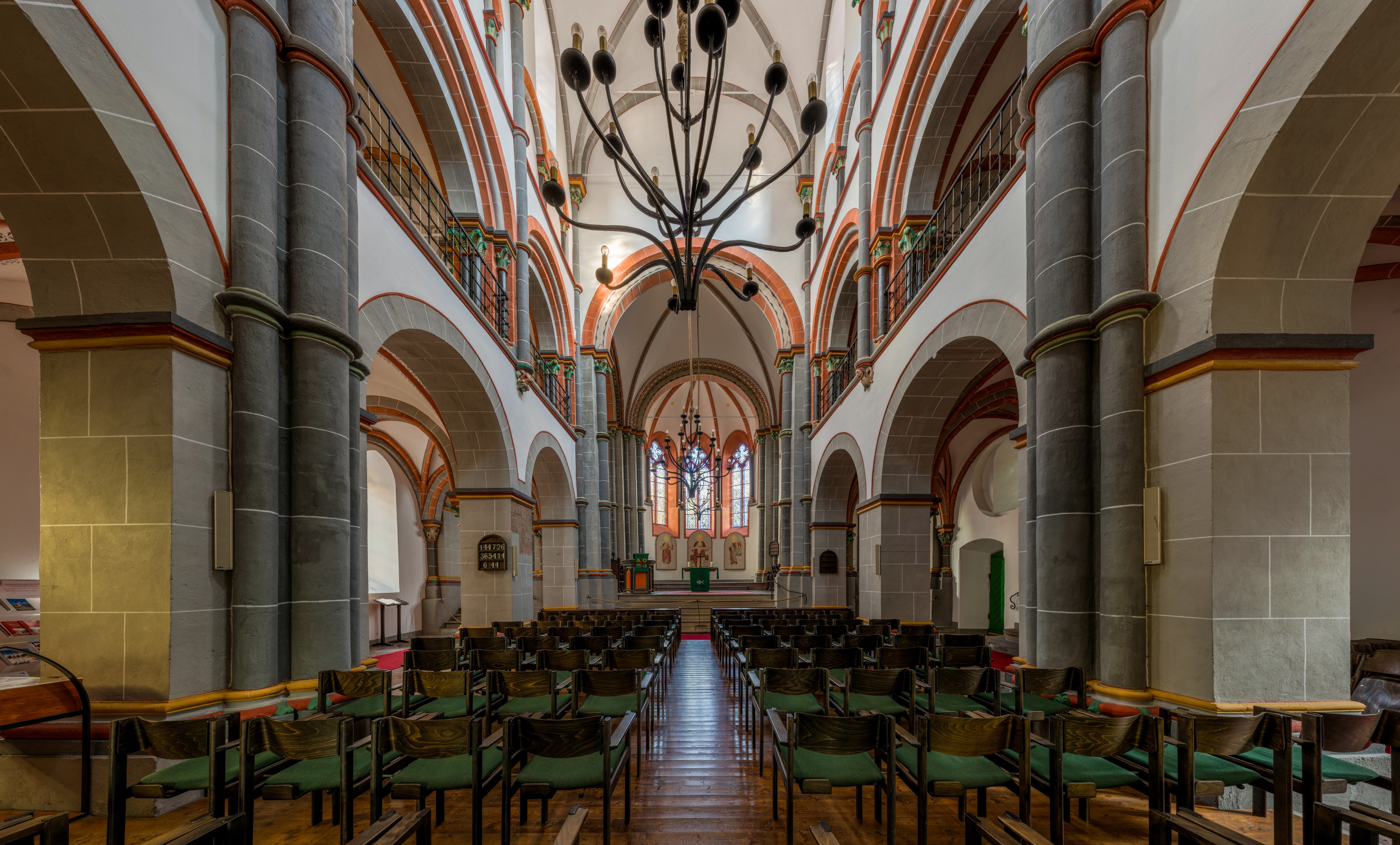 St. Peter, Bacharach, Nave 20141015 1