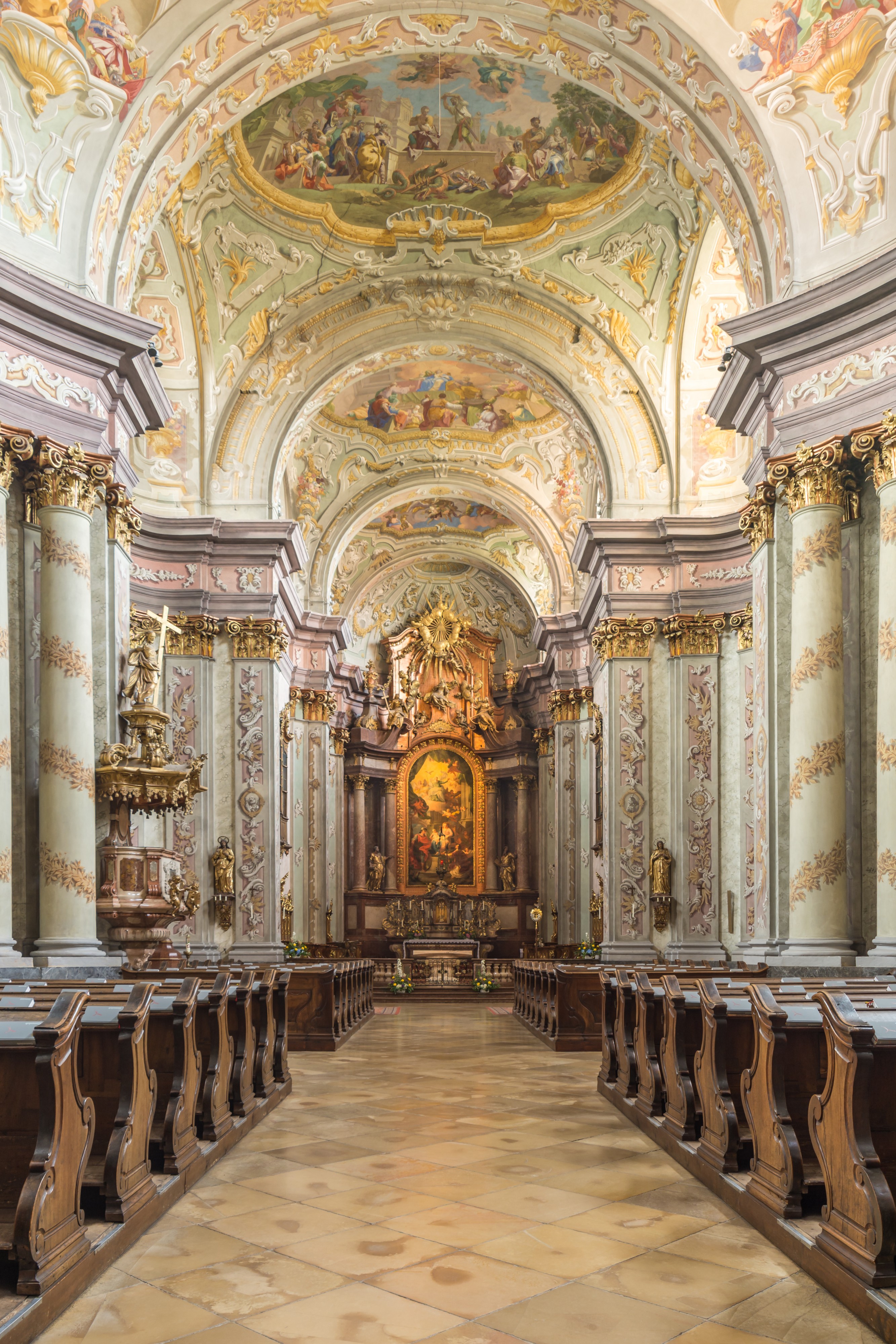 Stiftskirche Herzogenburg Innenraum 04