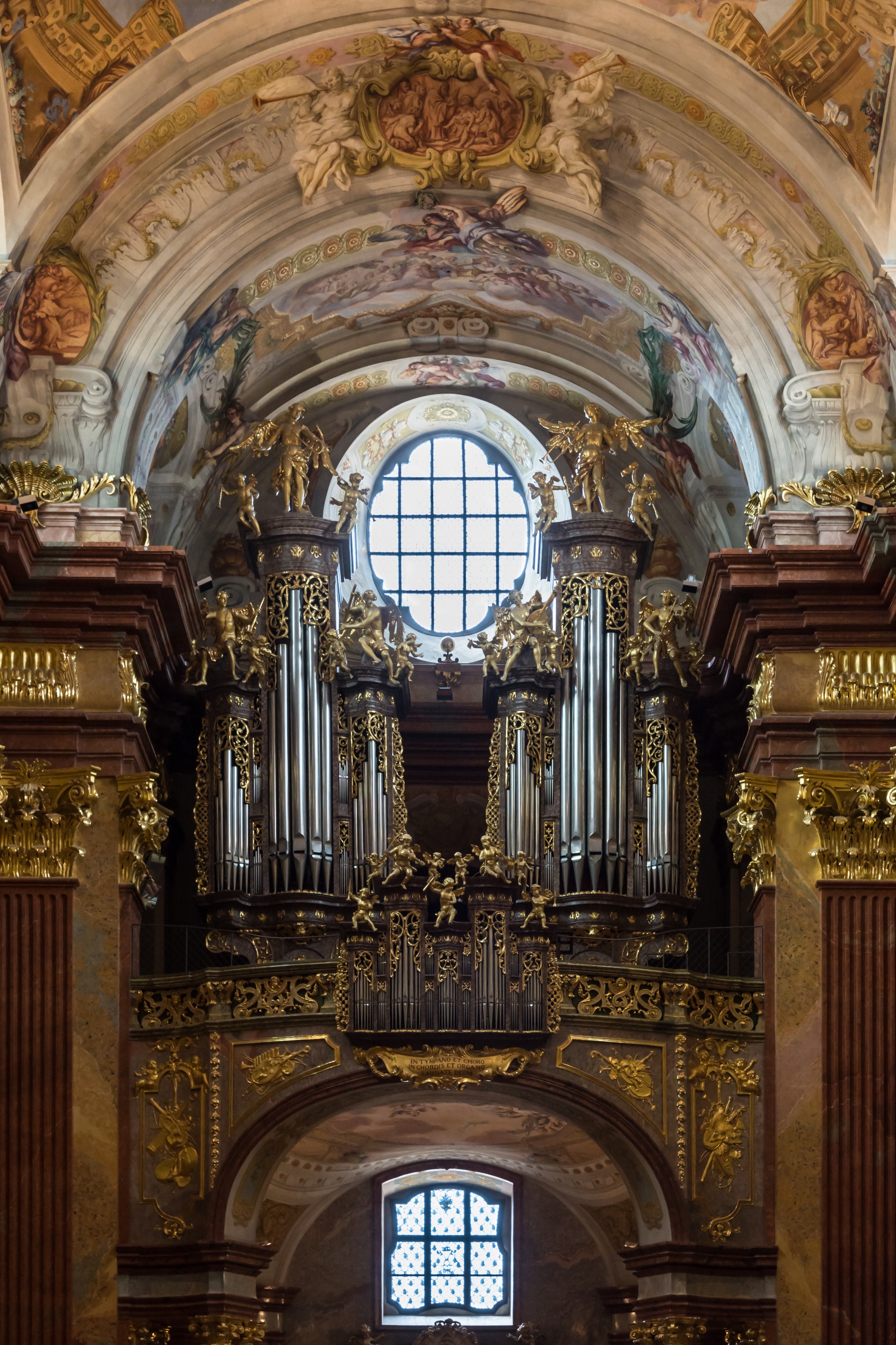 Stiftskirche Melk Orgel 01
