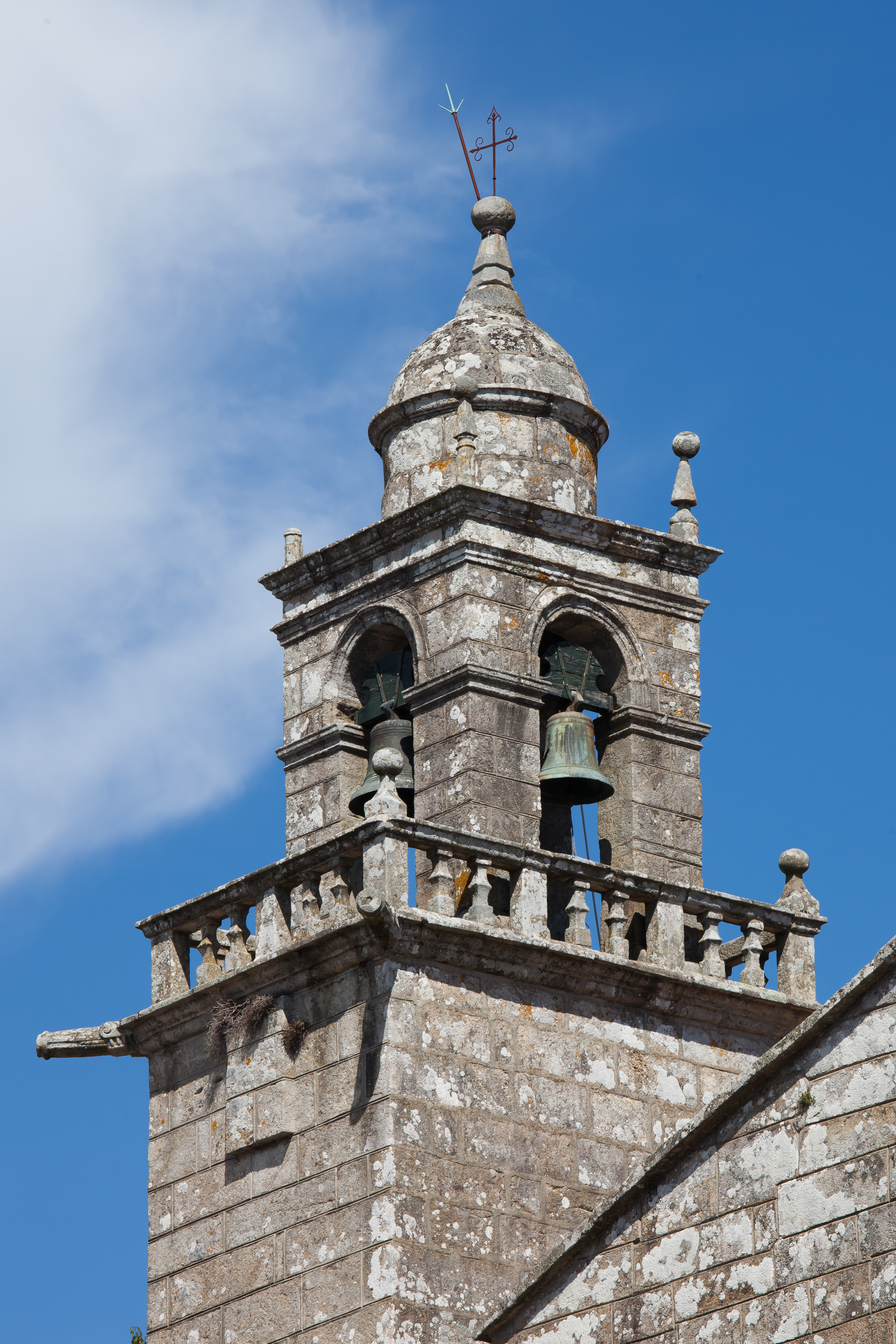 Torre da igrexa de Santiago do Carril-Vilagarcía de Arousa-Galicia-33