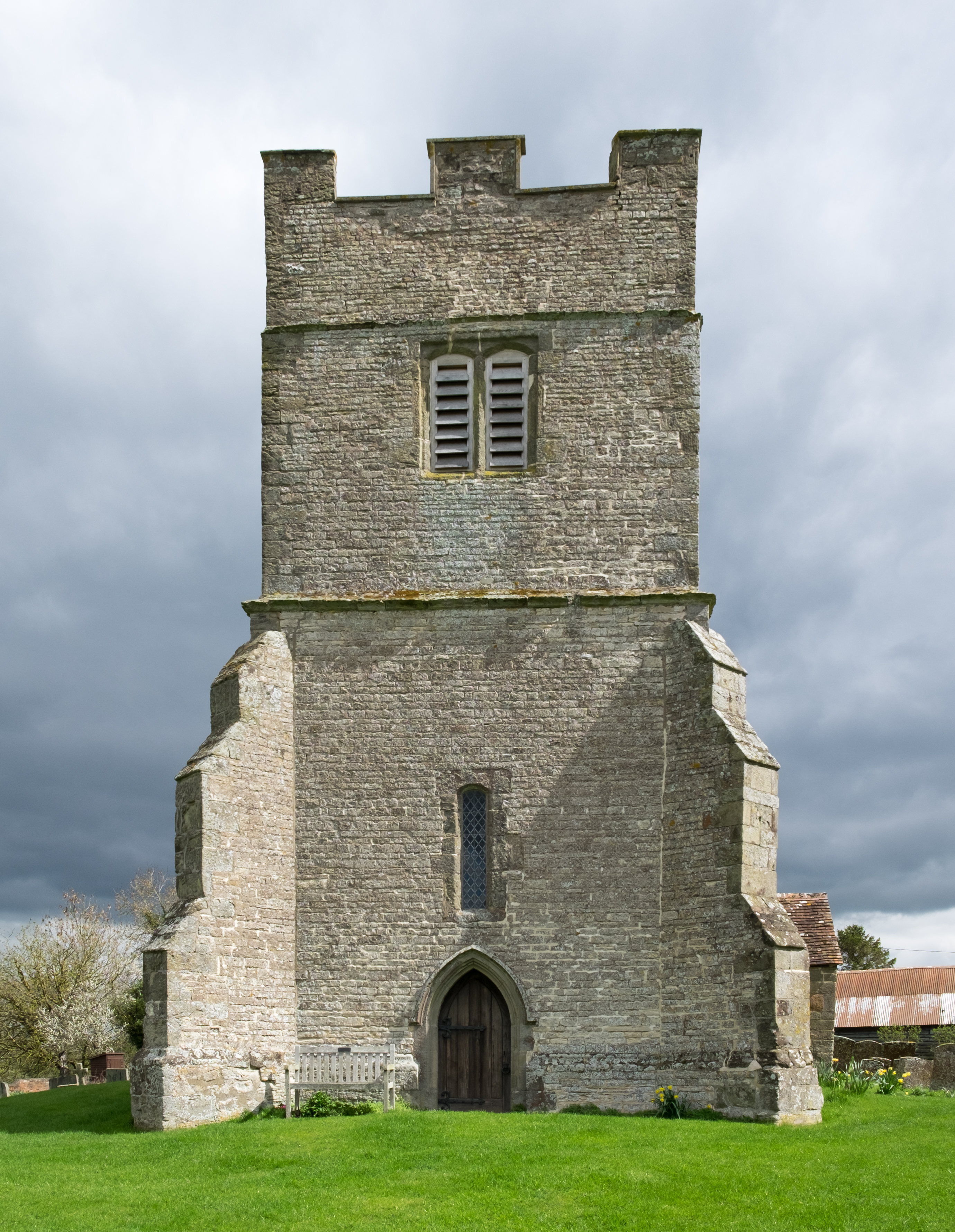 Tower of St. Giles Church, Chesterton