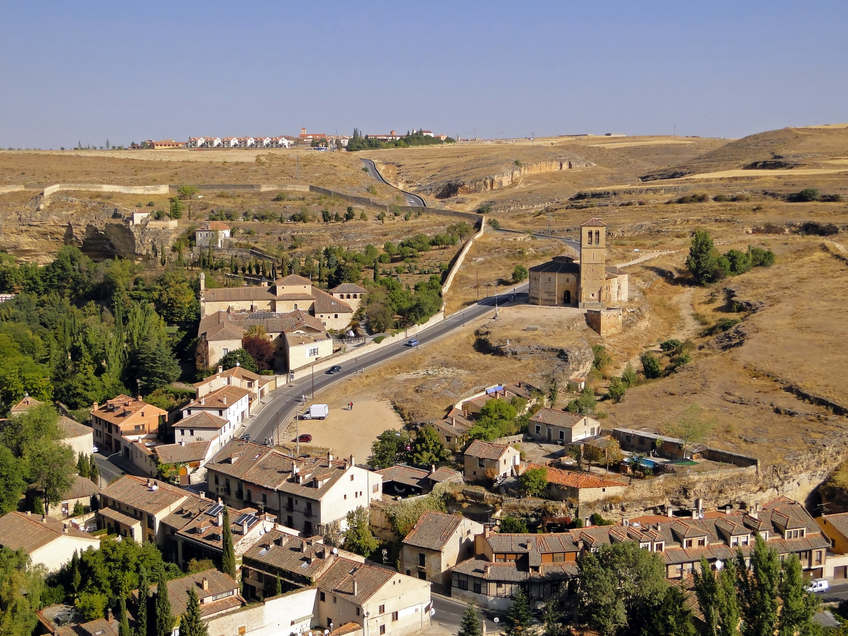 View from Alcazar of Segovia
