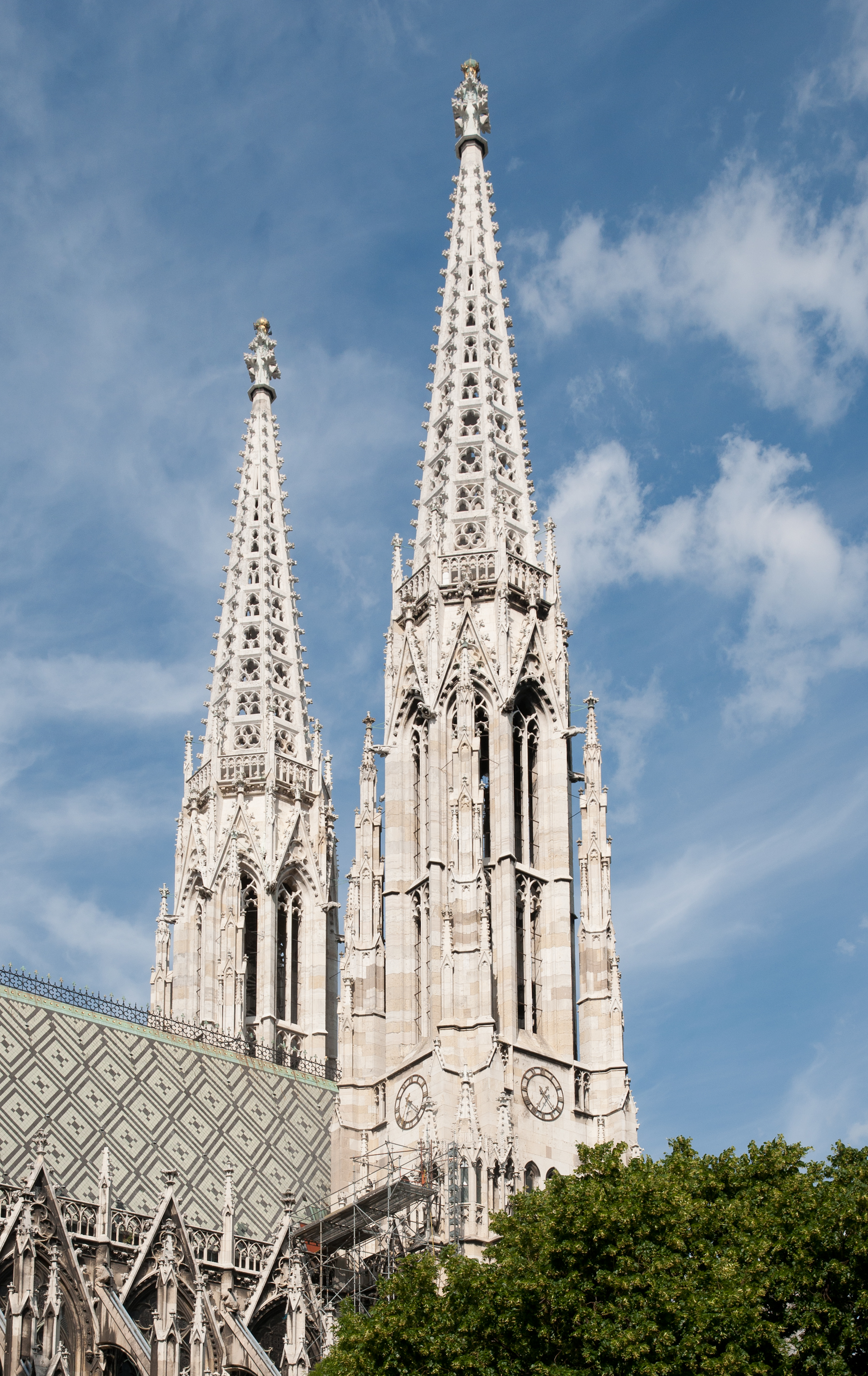 Votive Church towers - Vienna