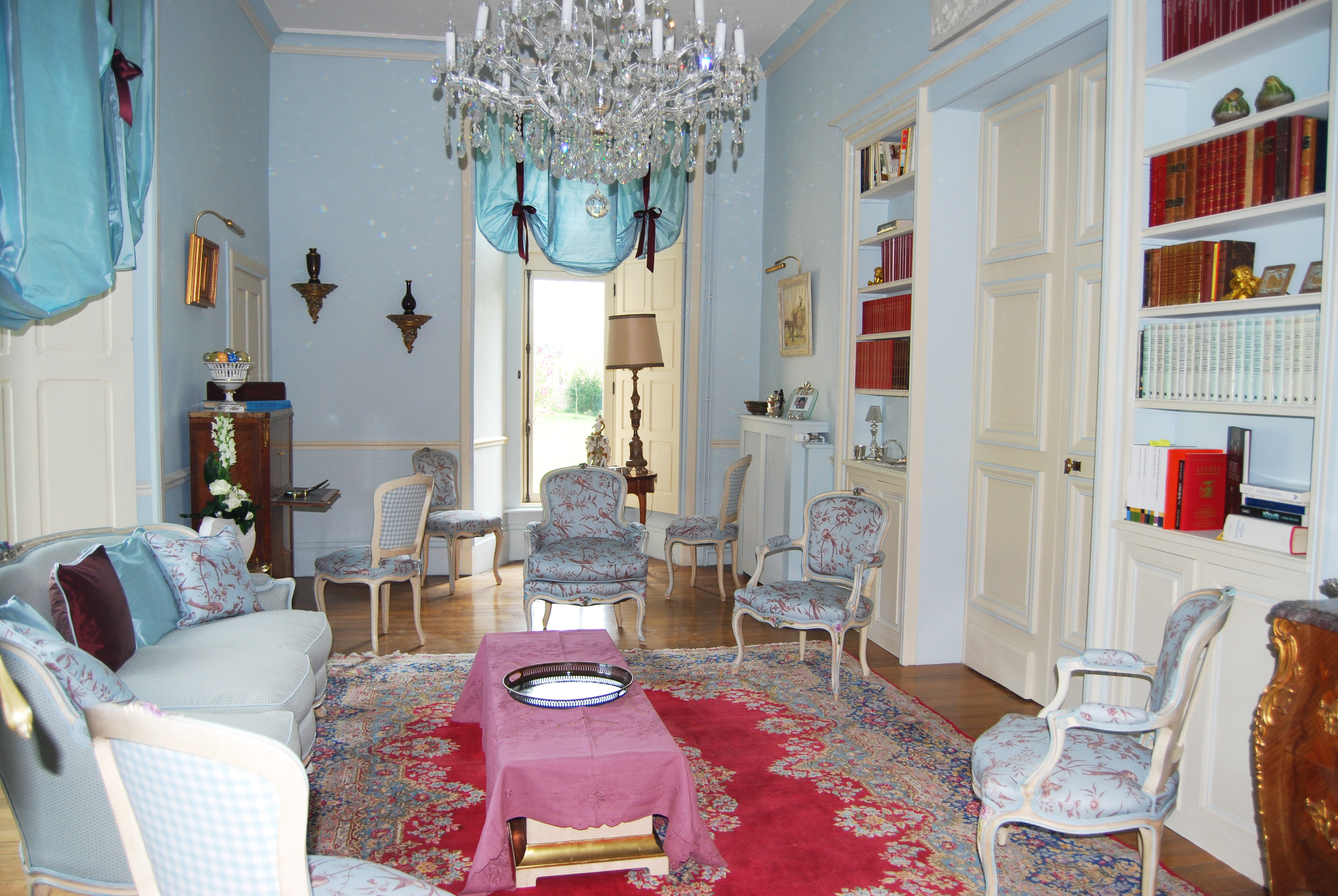 Boudoir of Landreville Castle (Bayonville & Chennery - Ardennes) France