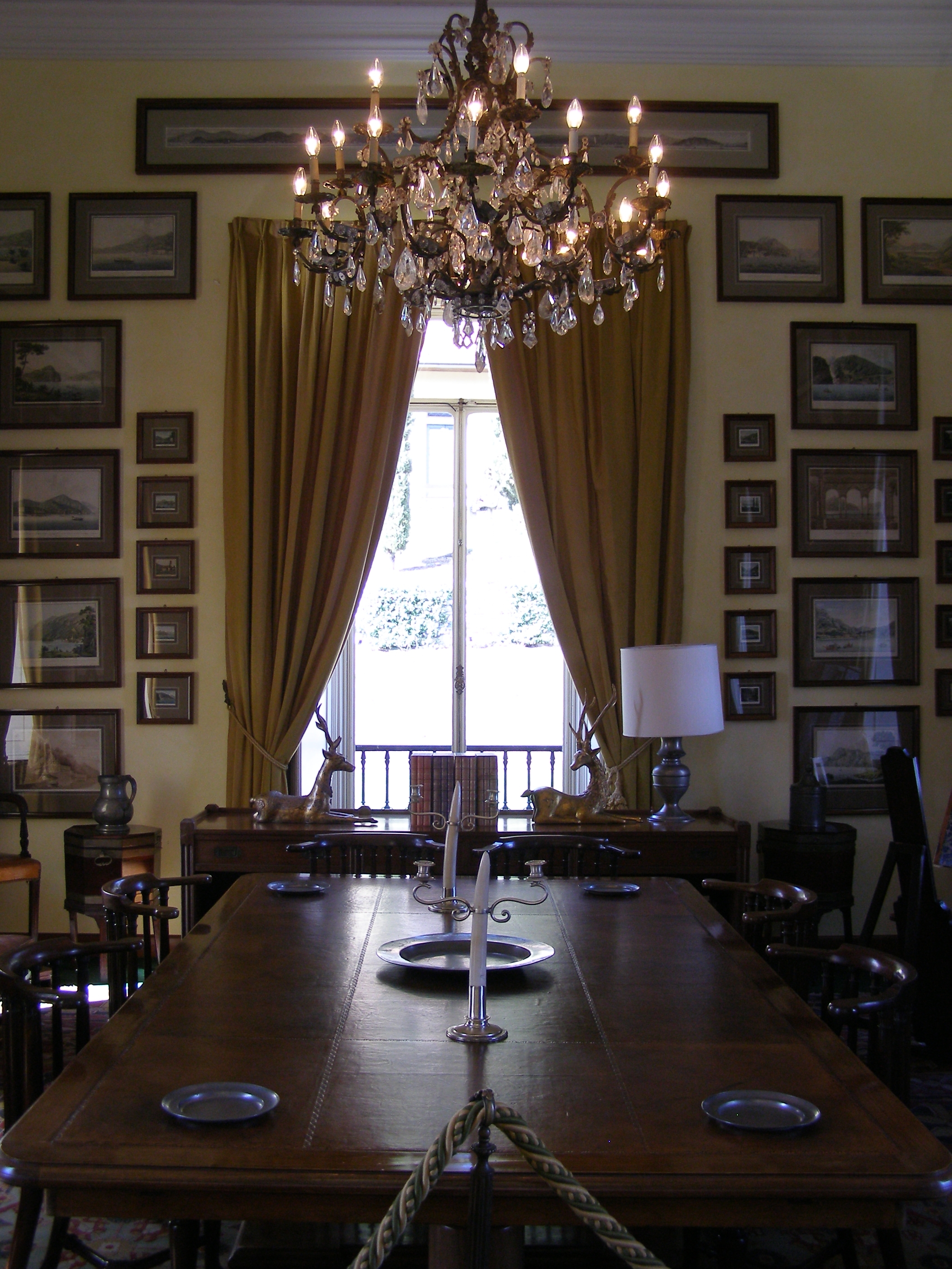 Lenno Villa Balbianello wnetrze 4