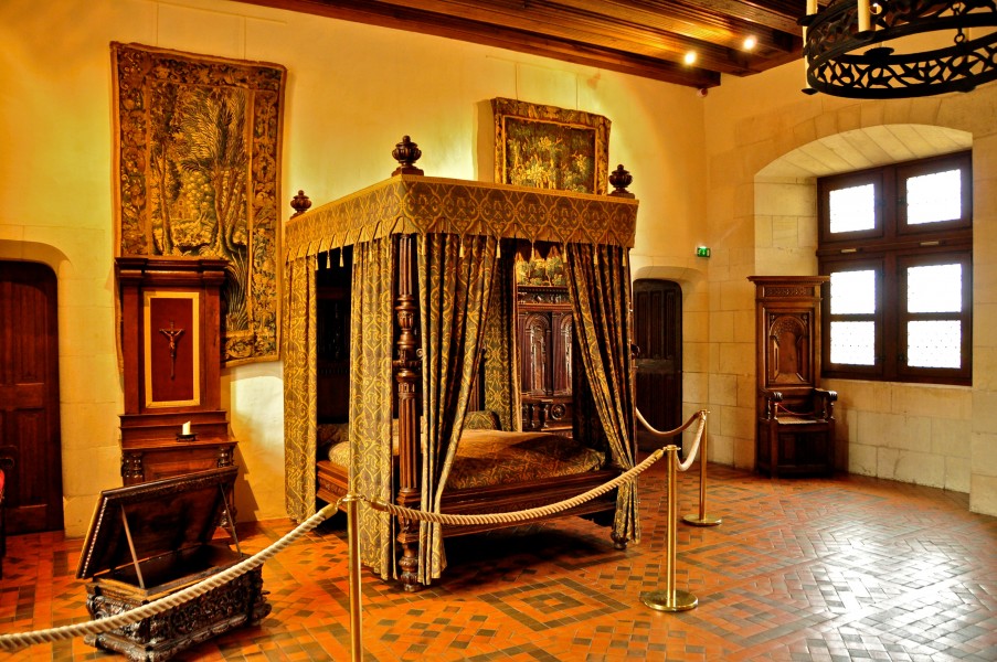 Amboise Chateau - King Henri II's Chamber