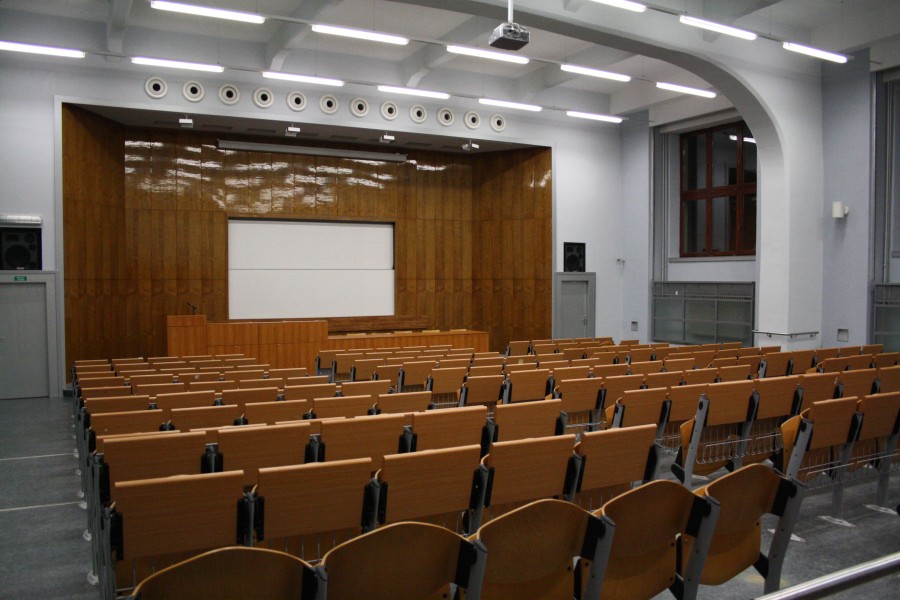 Aula of Faculty of Agronomy at MENDELU in Brno