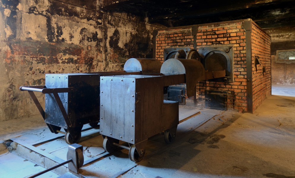 Crematorium at Auschwitz I 2012