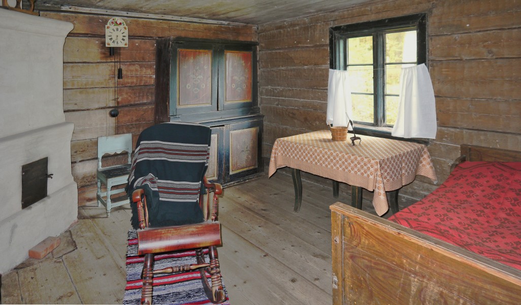 Interior of the Ivars farmstead
