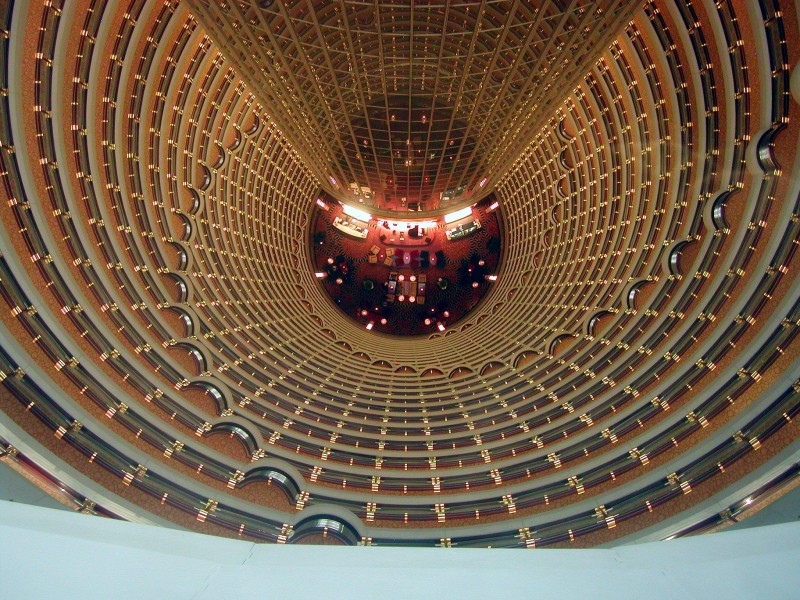 Jin Mao Tower lobby (2006)