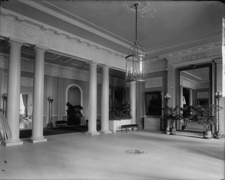 WH Entrance Hall with seal