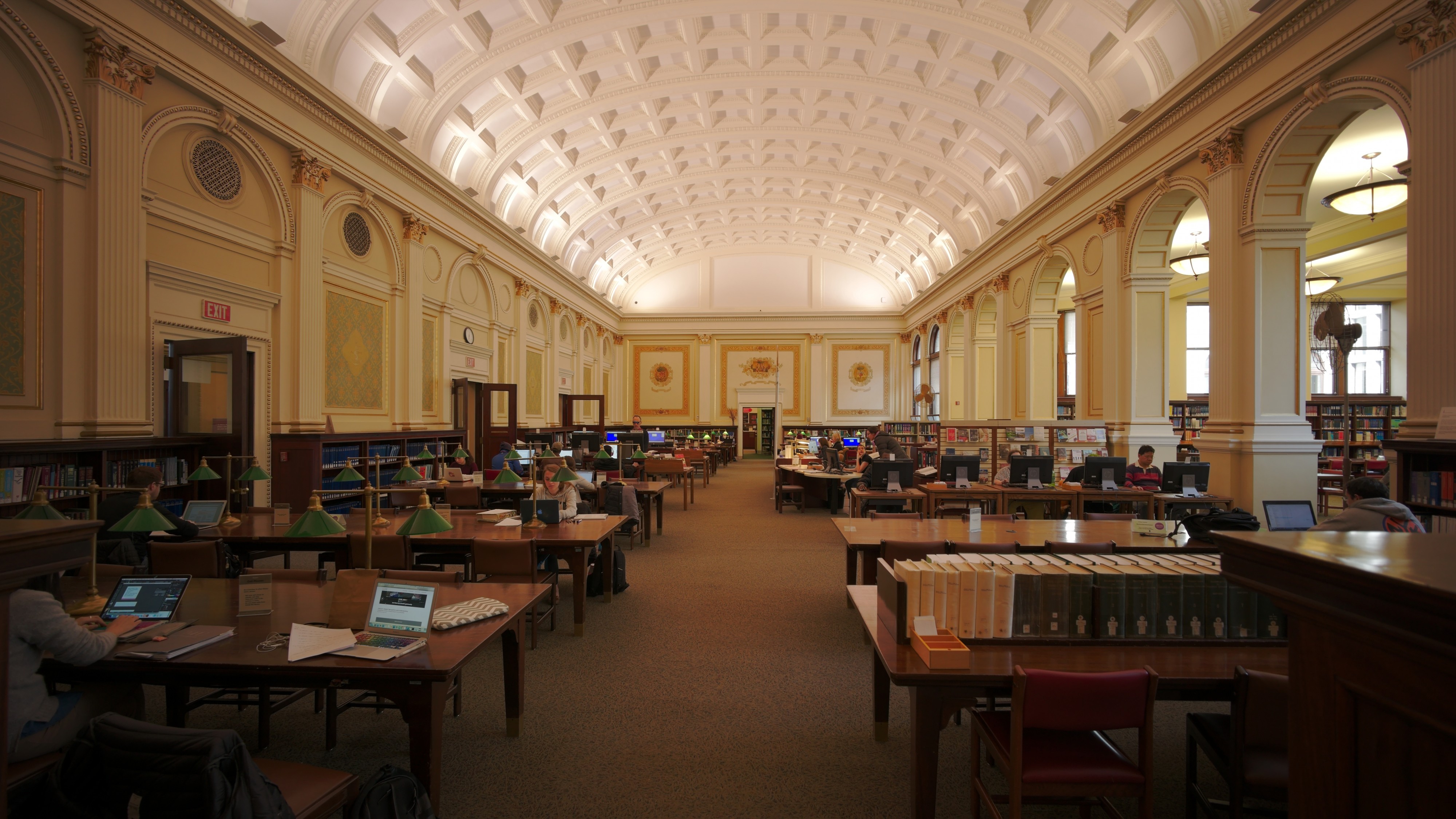Interior of Carnegie Library of Pittsburgh