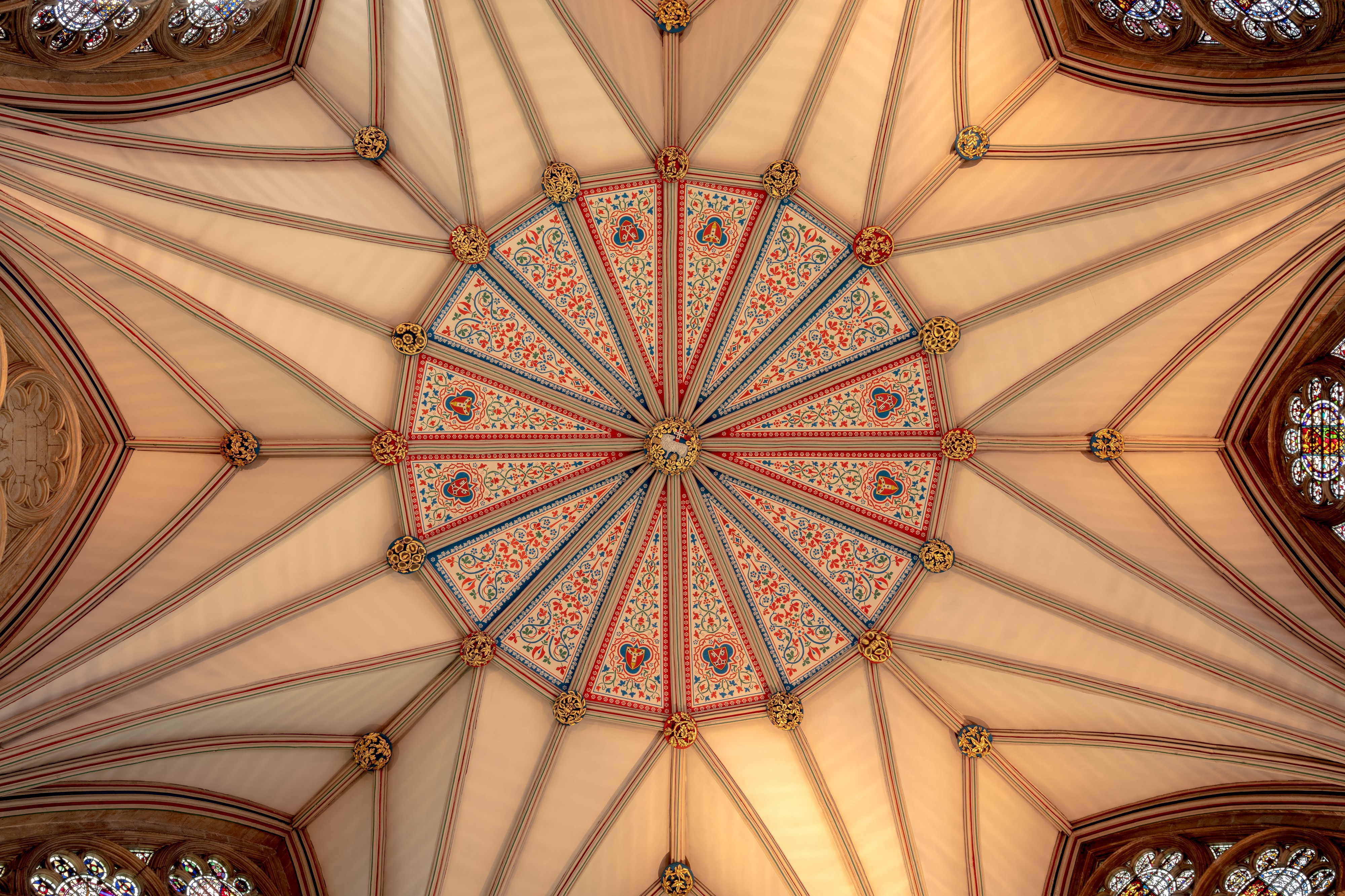 York Minster Chapter House Ceiling