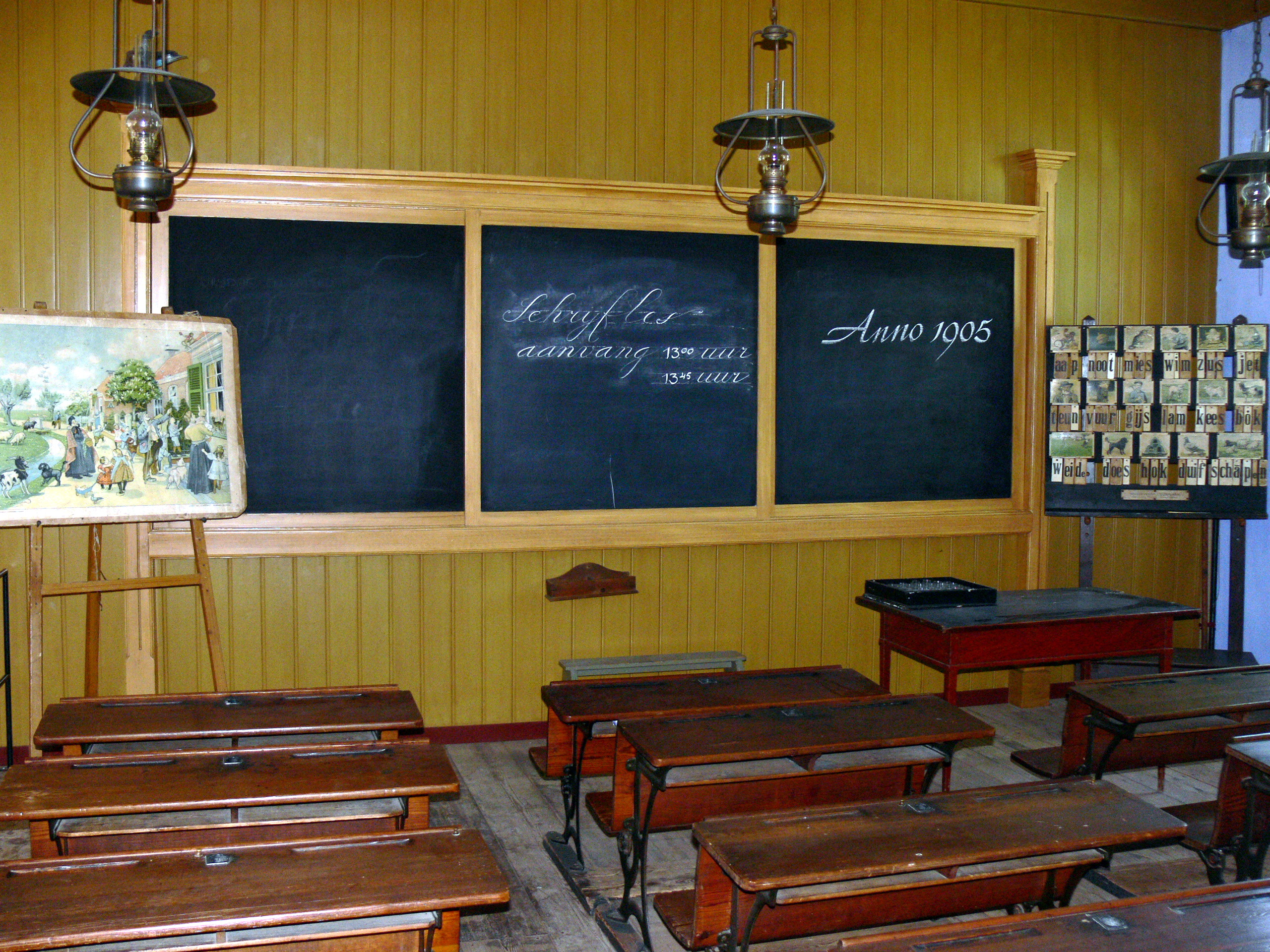 Zuiderzeemuseum - Stadt - Schule 1