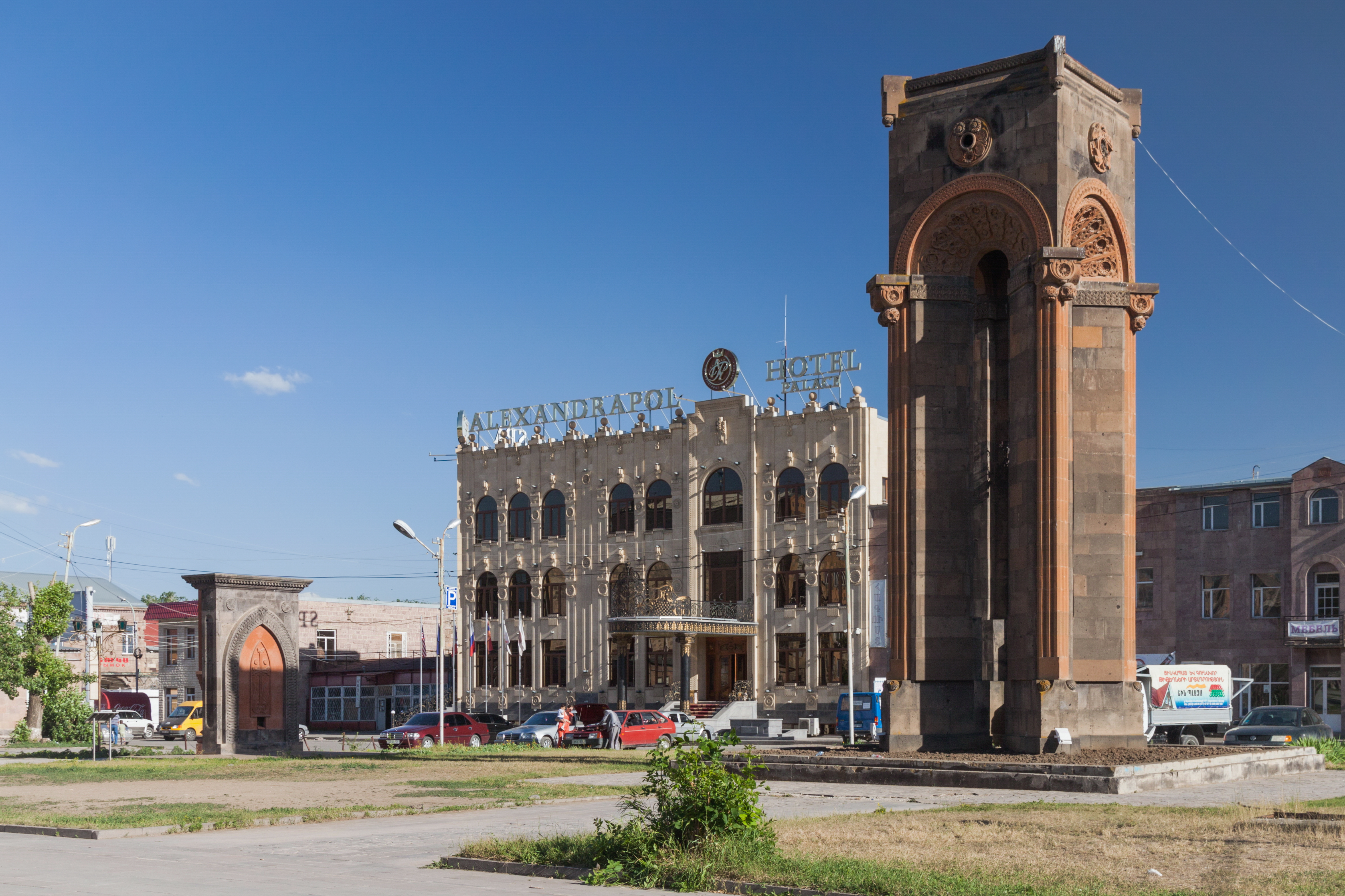 2014 Prowincja Szirak, Giumri, Pomnik Aleksandropol (04)