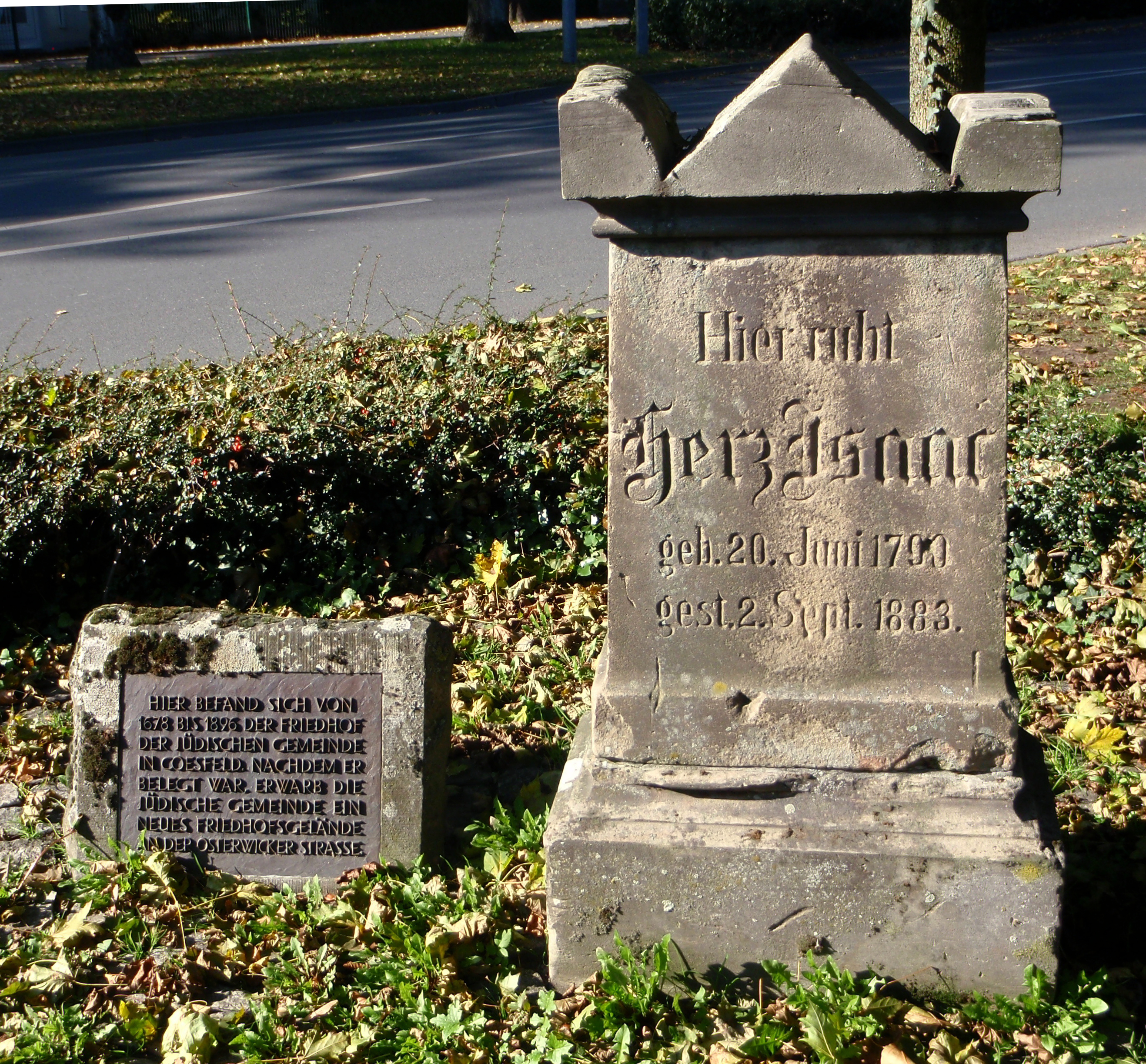 Alter Jüdischer Friedhof Coesfeld