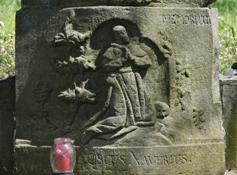 2014 Bożków, pomnik Heinricha Bendera 03