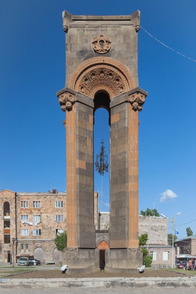 2014 Prowincja Szirak, Giumri, Pomnik Aleksandropol (05)