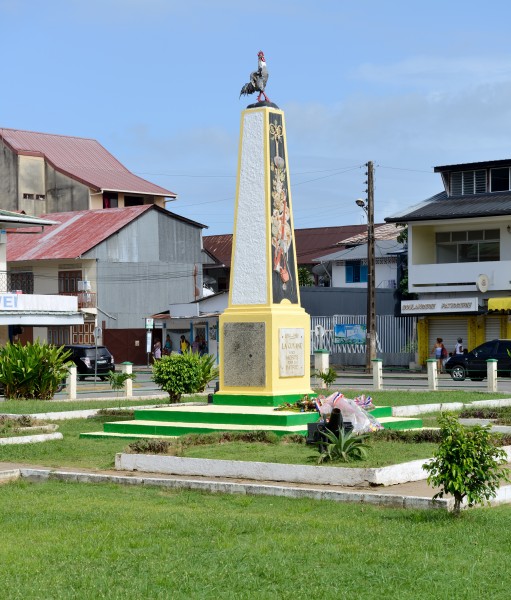 Cayenne place du Coq Monument 1914-1918