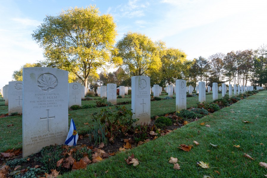 Cimetière canadien Bény-sur-Mer 2018-oct - 2