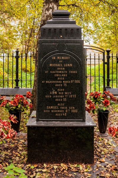 Grave Michael Lunn (1820-1895) MG 4319