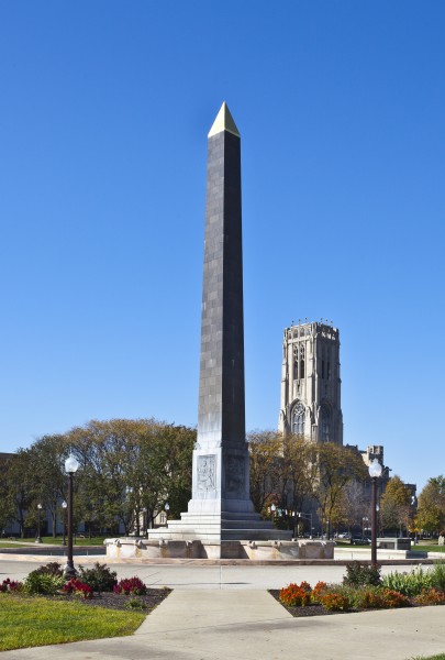 Indiana World War Memorial Plaza, Indianápolis, Estados Unidos, 2012-10-22, DD 09