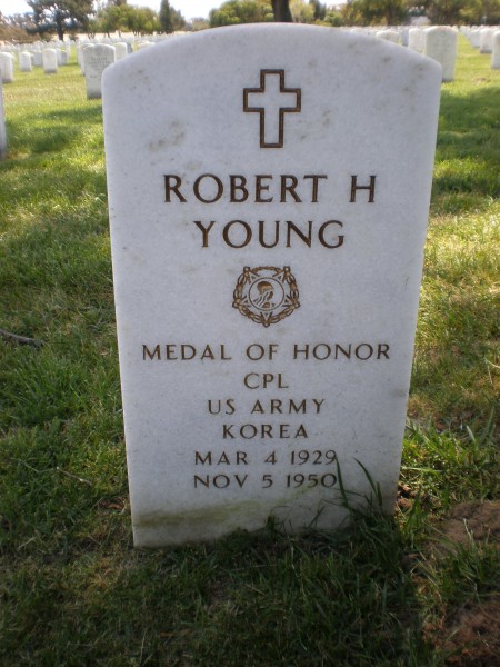 Robert H. Young headstone front
