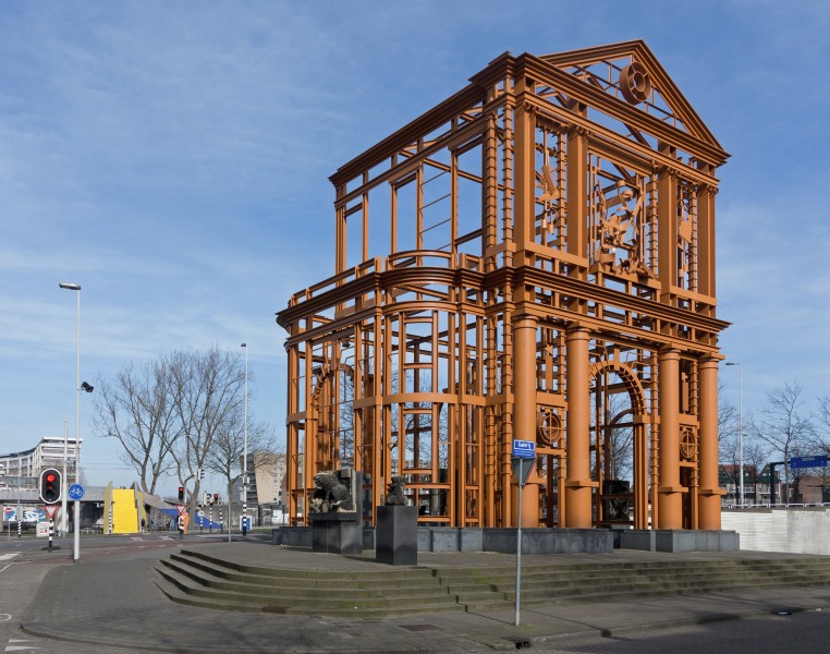 Rotterdam, de Nieuwe Delfse Poort foto5 2016-02-28 11.37