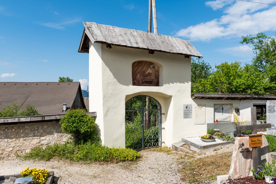 Sankt Margareten im Rosental Friedhof mit nördlichem Tor 09052018 3182