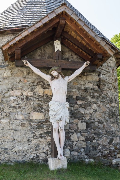 Steindorf am Ossiacher See Tiffen Friedhof Kalvarienberg-Kruzifix 20042016 1642