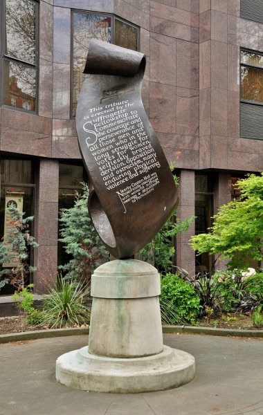 Suffragette Memorial, Christchurch Gardens, London