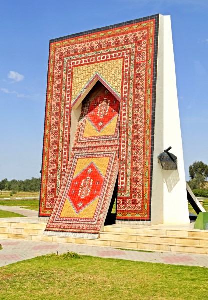 Tunisia-4593 - Carpet Monument