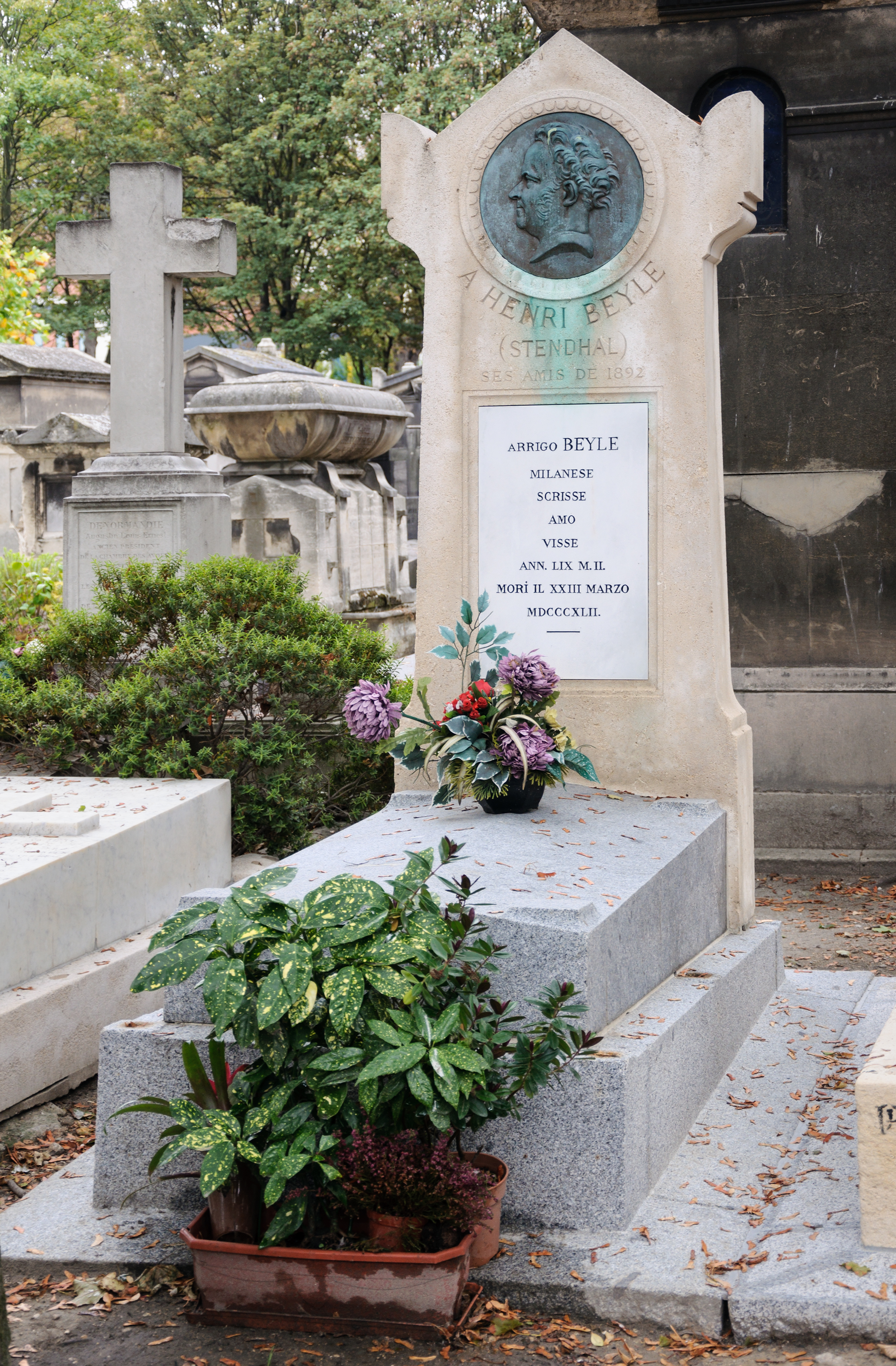 Stendhal tombe cimetiere Montmartre