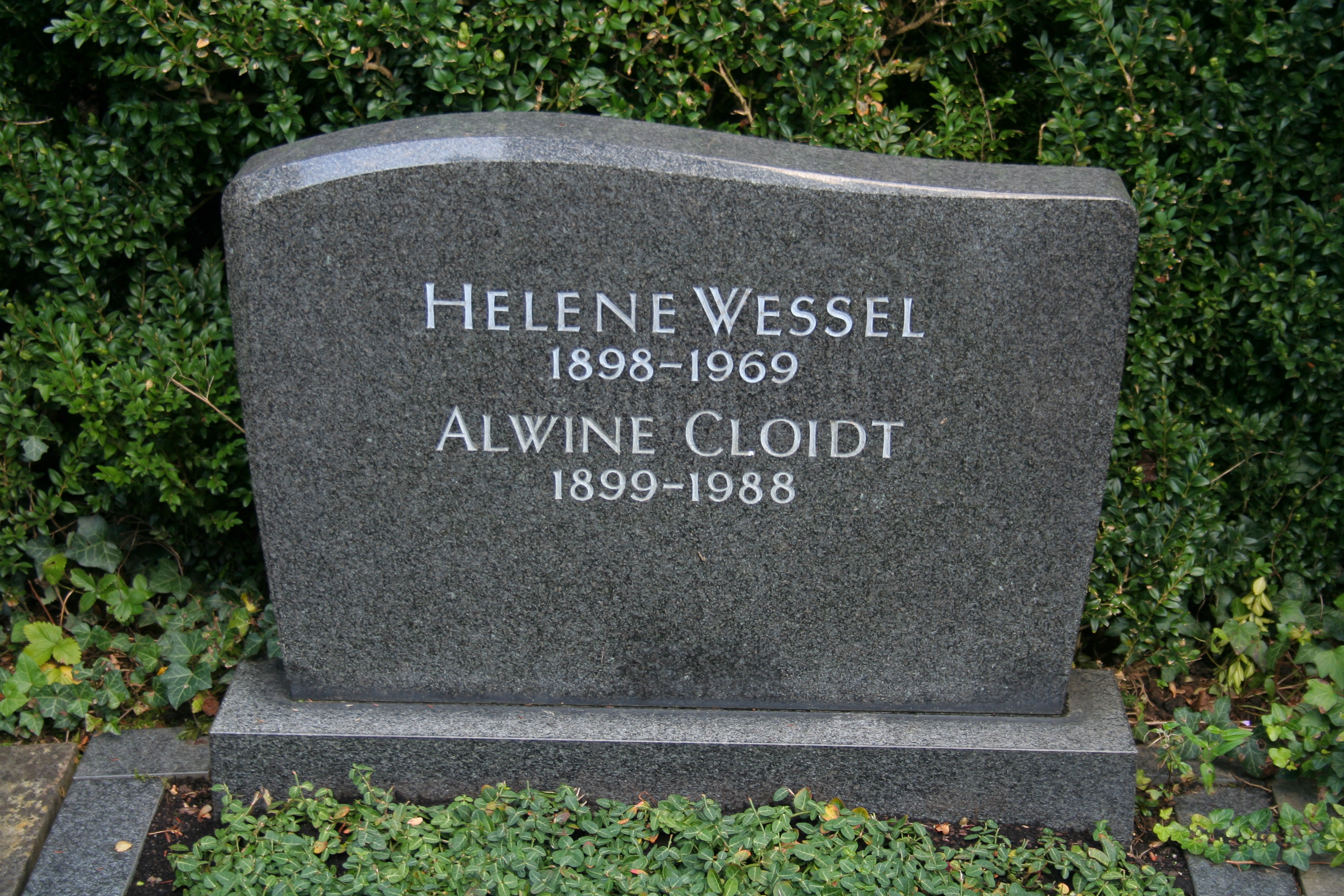 Suedfriedhof Bonn - Grab Wessel